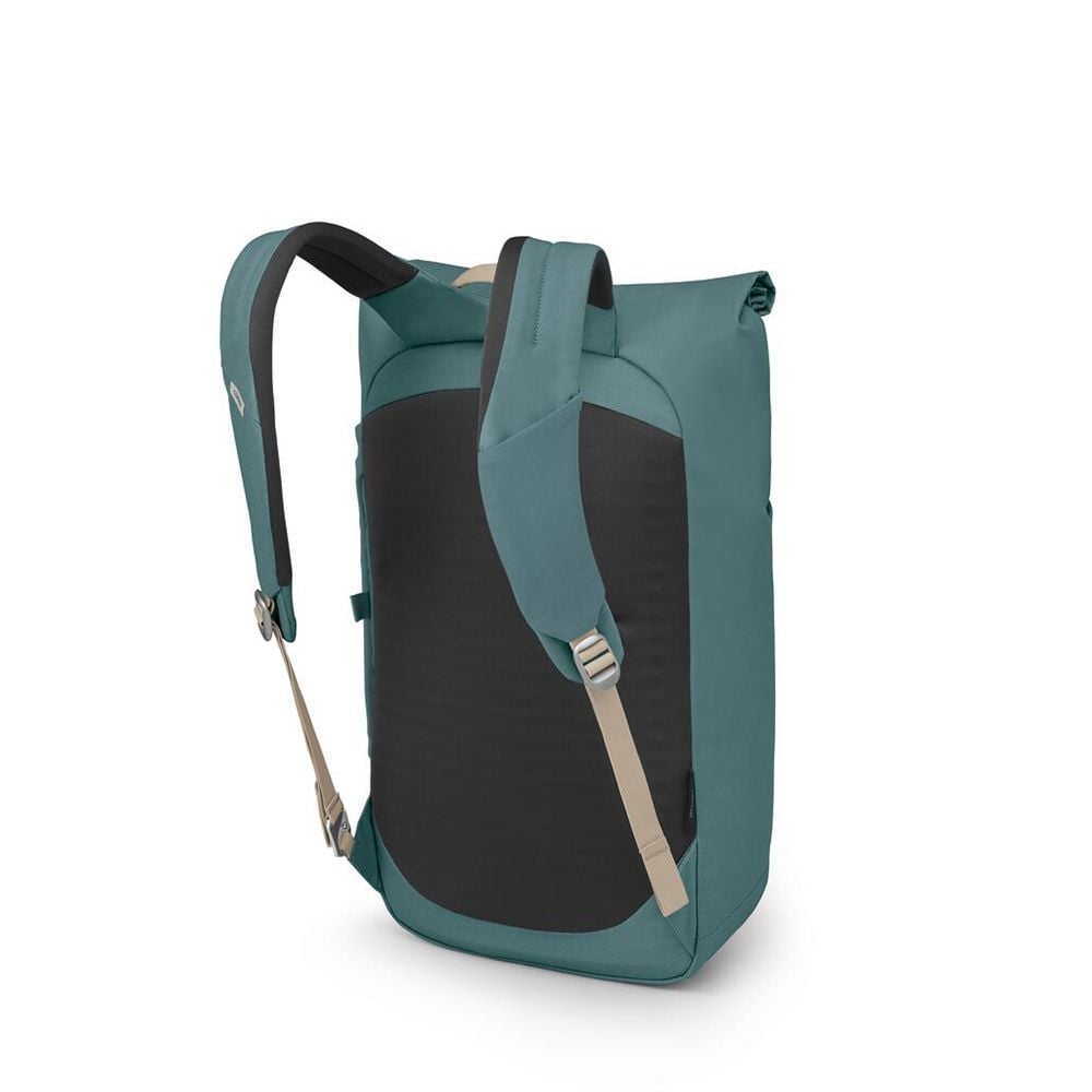 Osprey Arcane Roll Top Backpack 24L in Cascade Blue Heather — detail view 2
