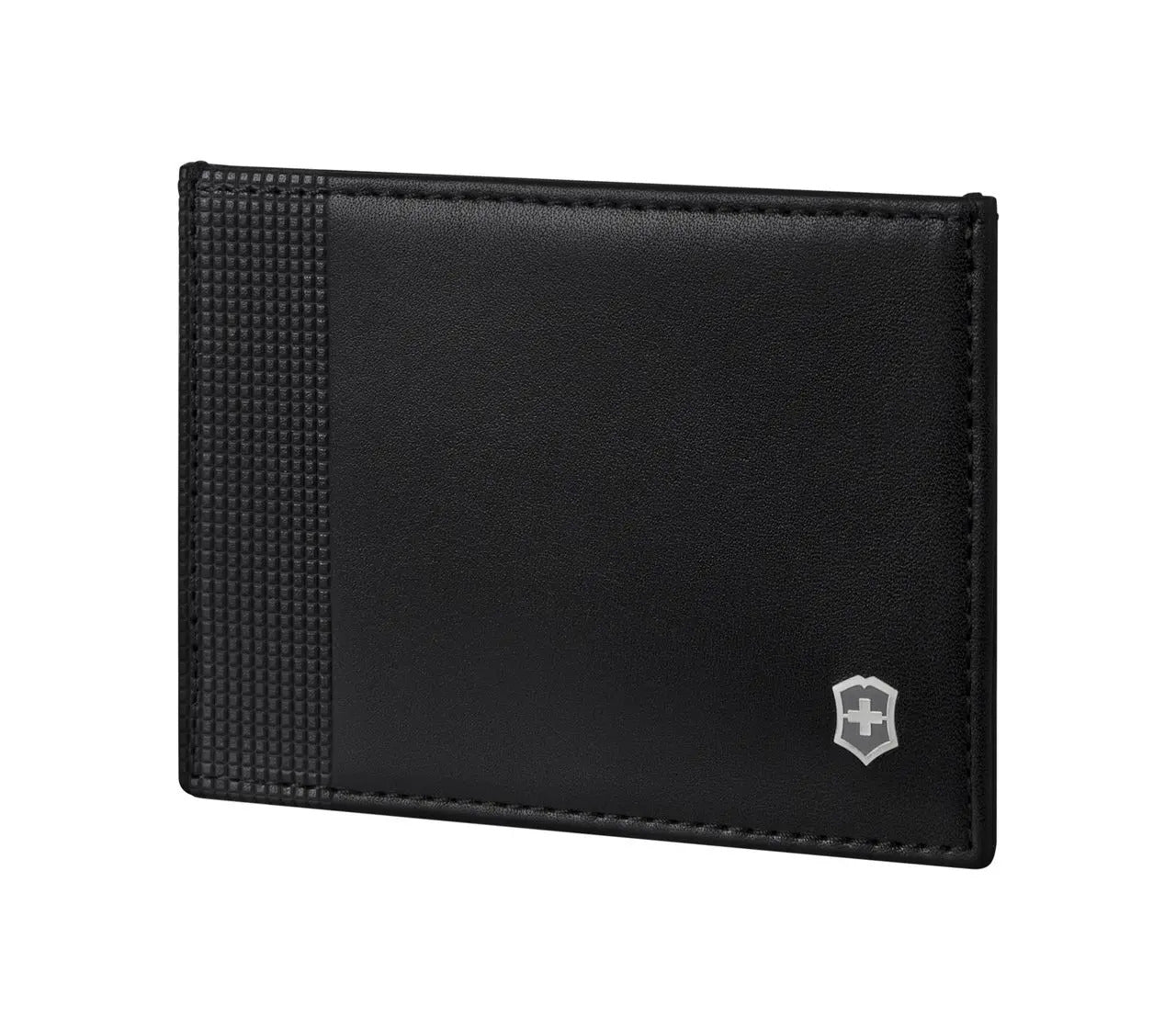 Victorinox Altius Alox Leather Slim Card Case w/ RFID Protection, view 3