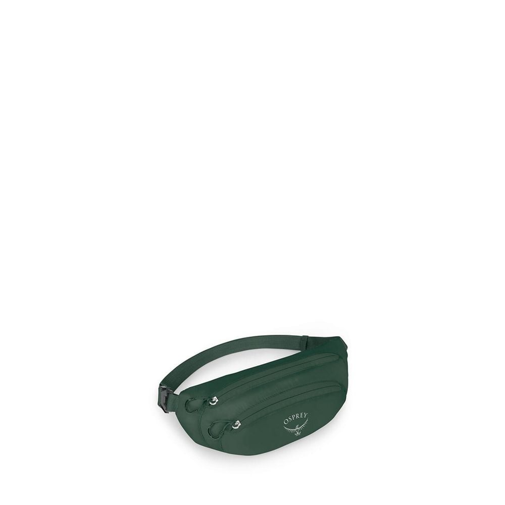 Osprey Ultralight Stuff Waist Pack 2L in Tundra Green — front view # color_Tundra Green