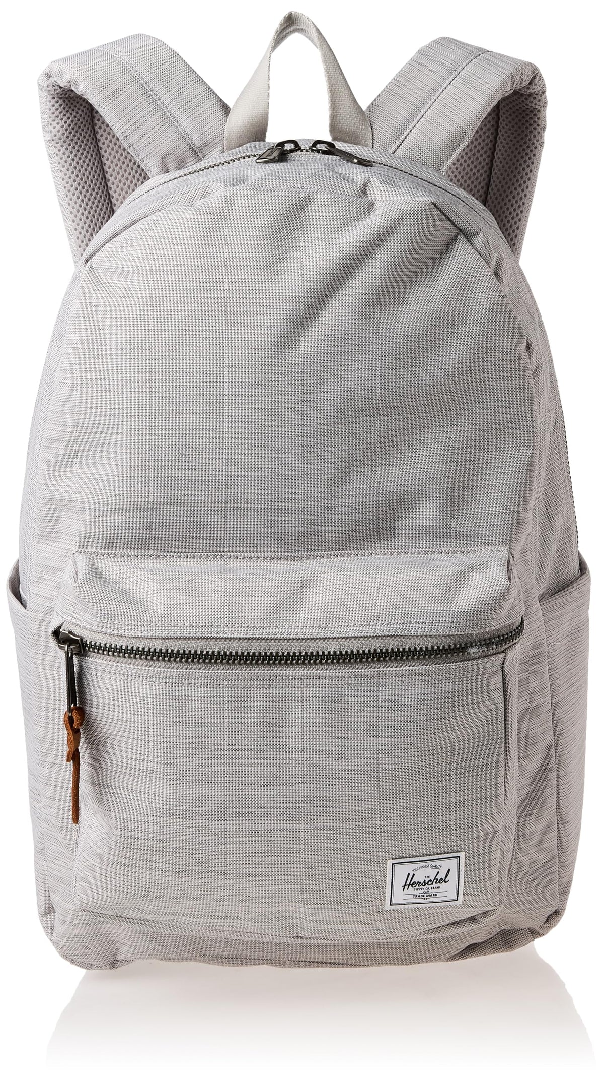 Herschel Settlement Backpack 22 L in Light Grey Crosshatch — front view 2