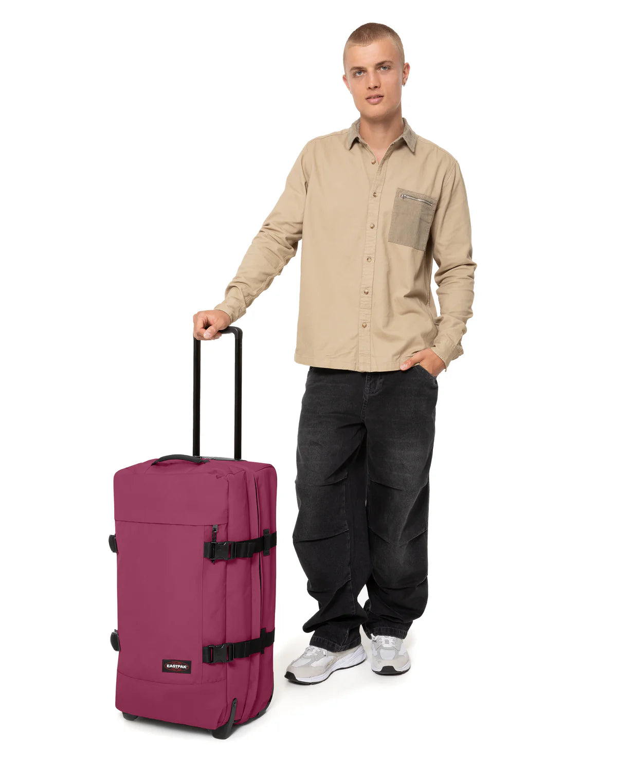 Eastpak Tranverz Medium 2-Wheel Duffel | 78L, view 6