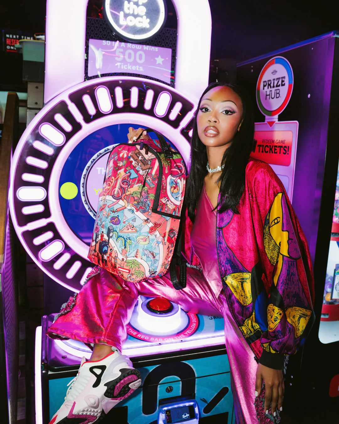 Sprayground Life Of The Party Backpack, view 3