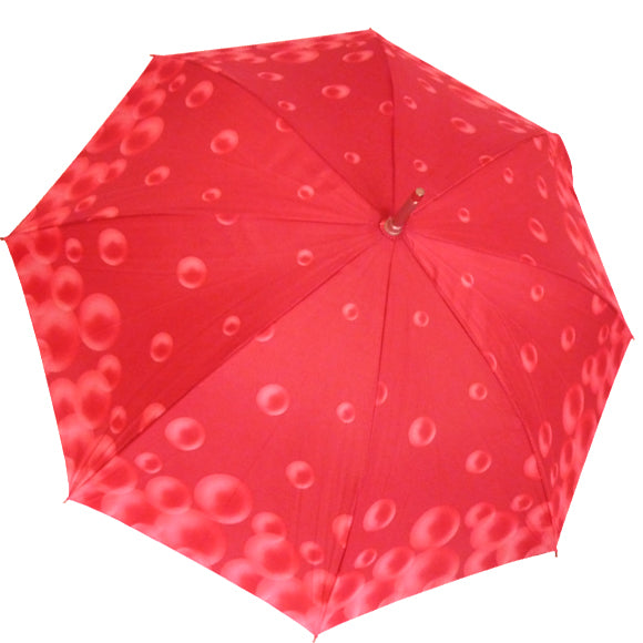 Vista 97100 Raindrop Umbrella in Red — front view