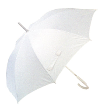 Vista 9901 Adults' Wedding Umbrella in White — front view