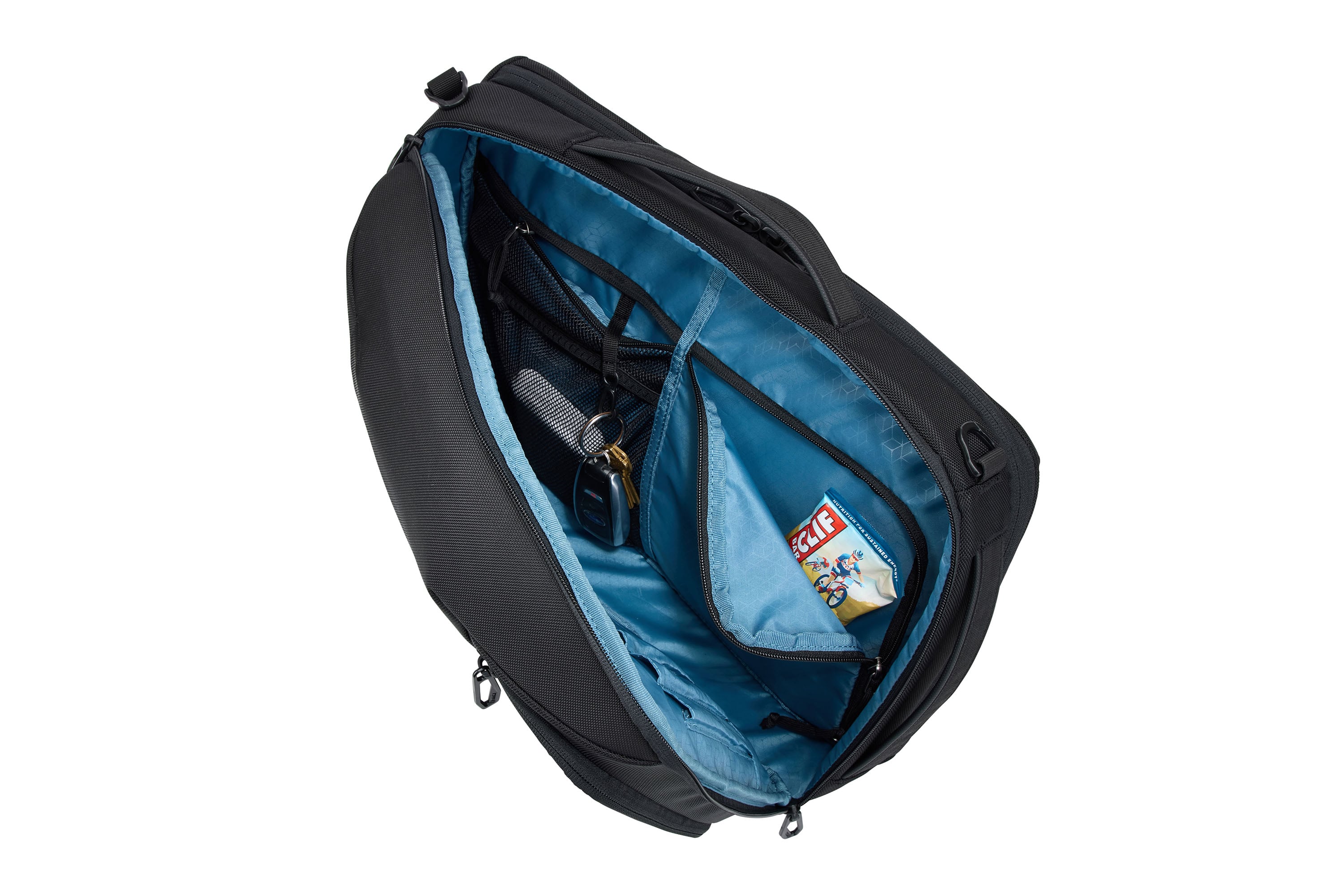 Thule Accent Convertible Backpack 17L in Black — interior view 5 # color_Black