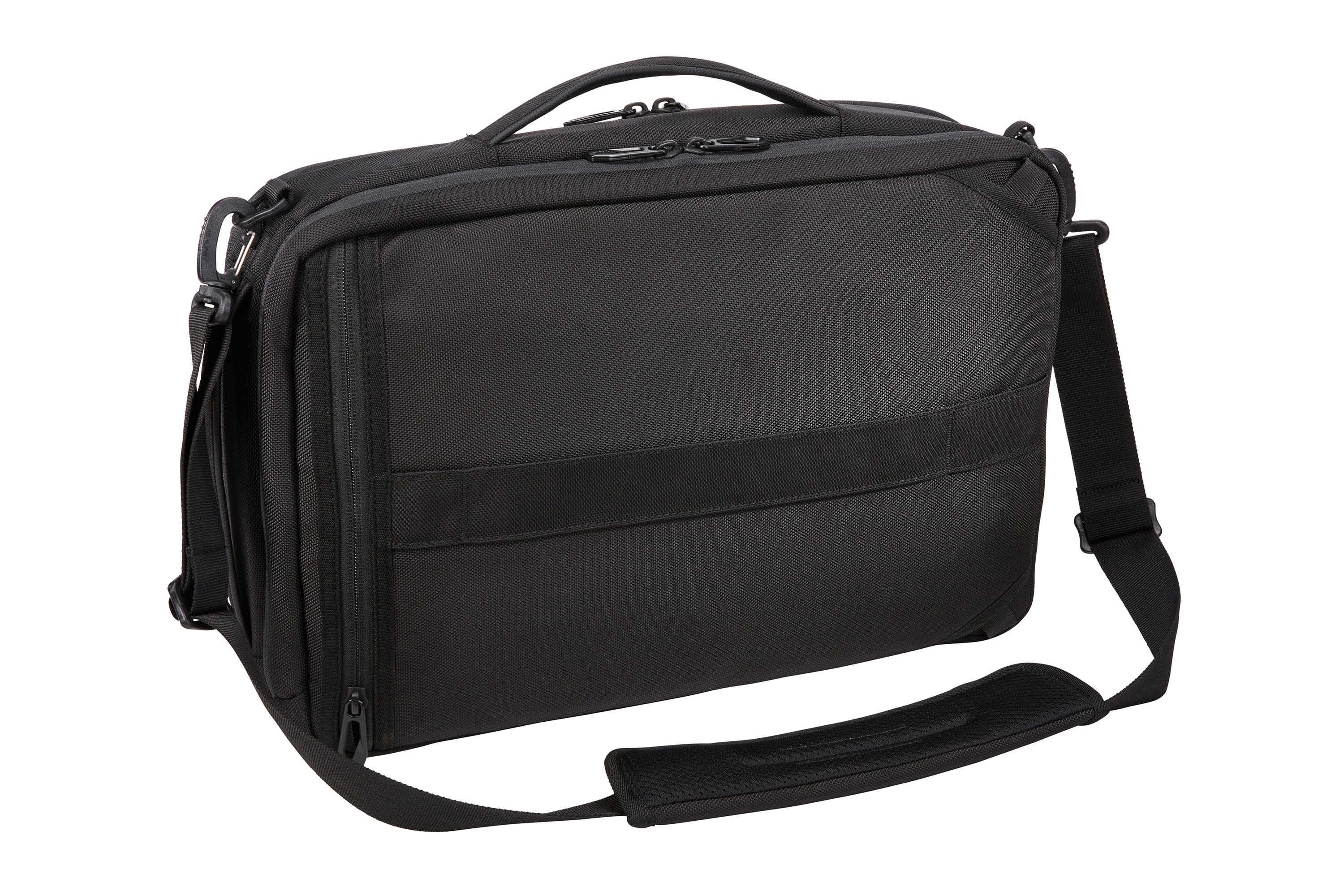 Thule Accent Convertible Backpack 17L in Black — angle view 4 # color_Black