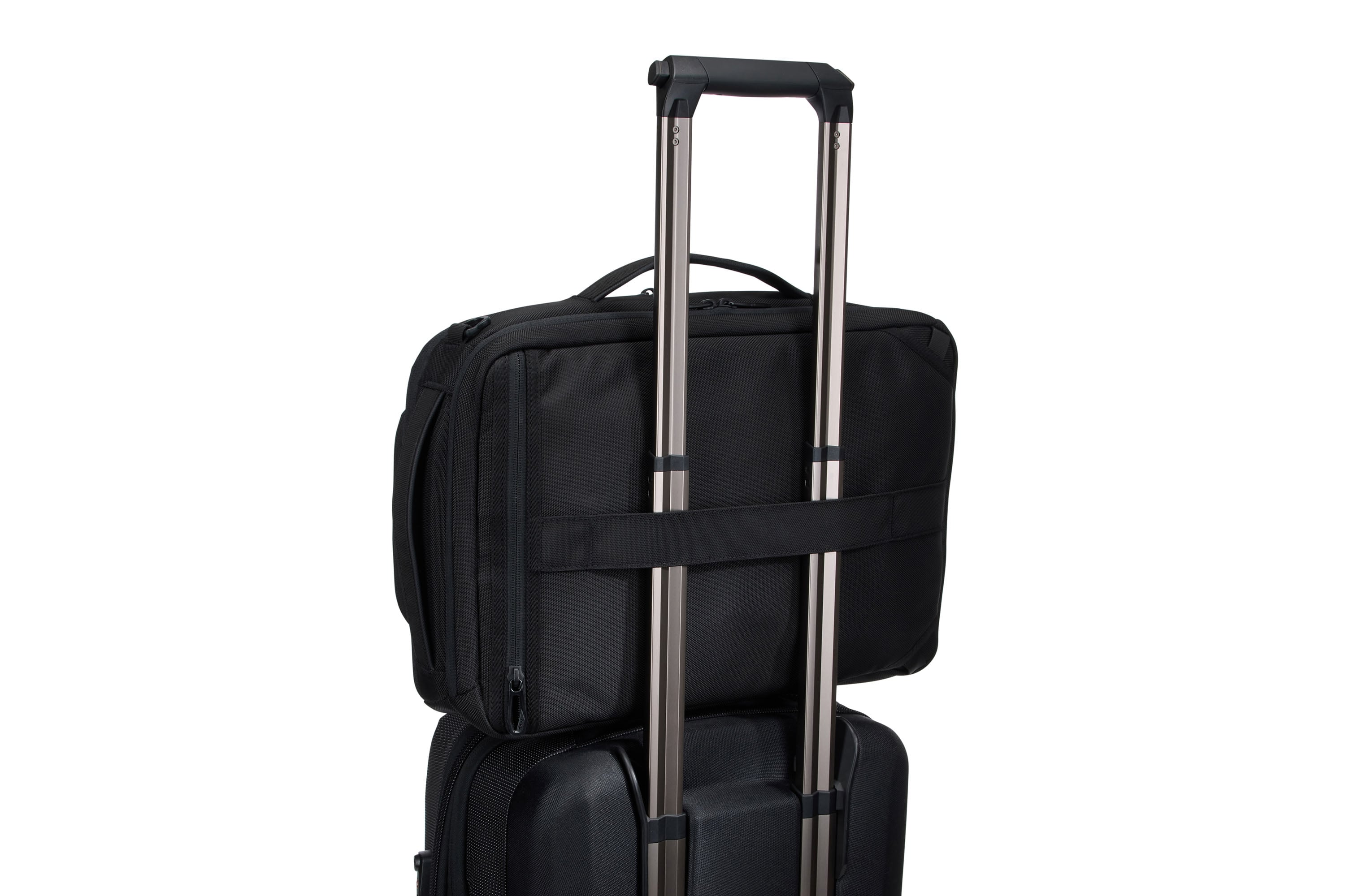 Thule Accent Convertible Backpack 17L in Black — angle view 5 # color_Black
