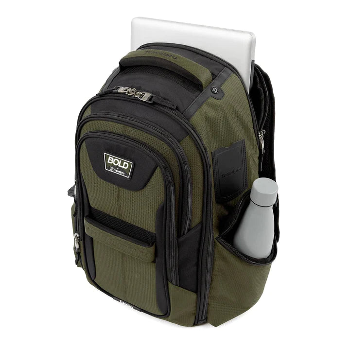 Travelpro Bold By Travelpro Computer Backpack With Compartments - Olive