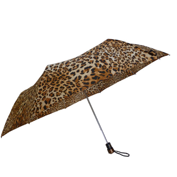 Vista 6012P Animal Print Umbrella in Leopard — front view # color_Leopard