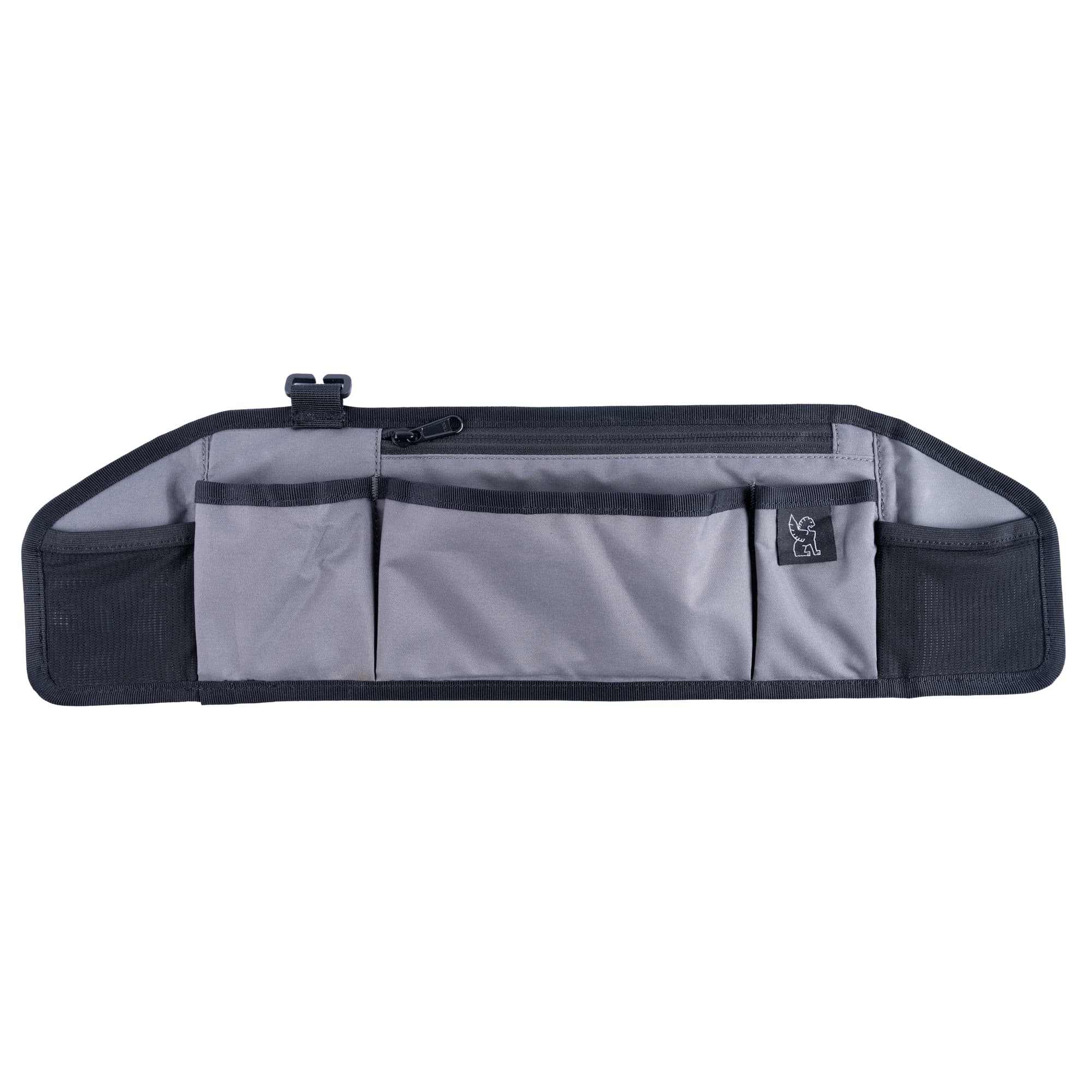 Chrome Industries Kadet Organizer in Black — back view