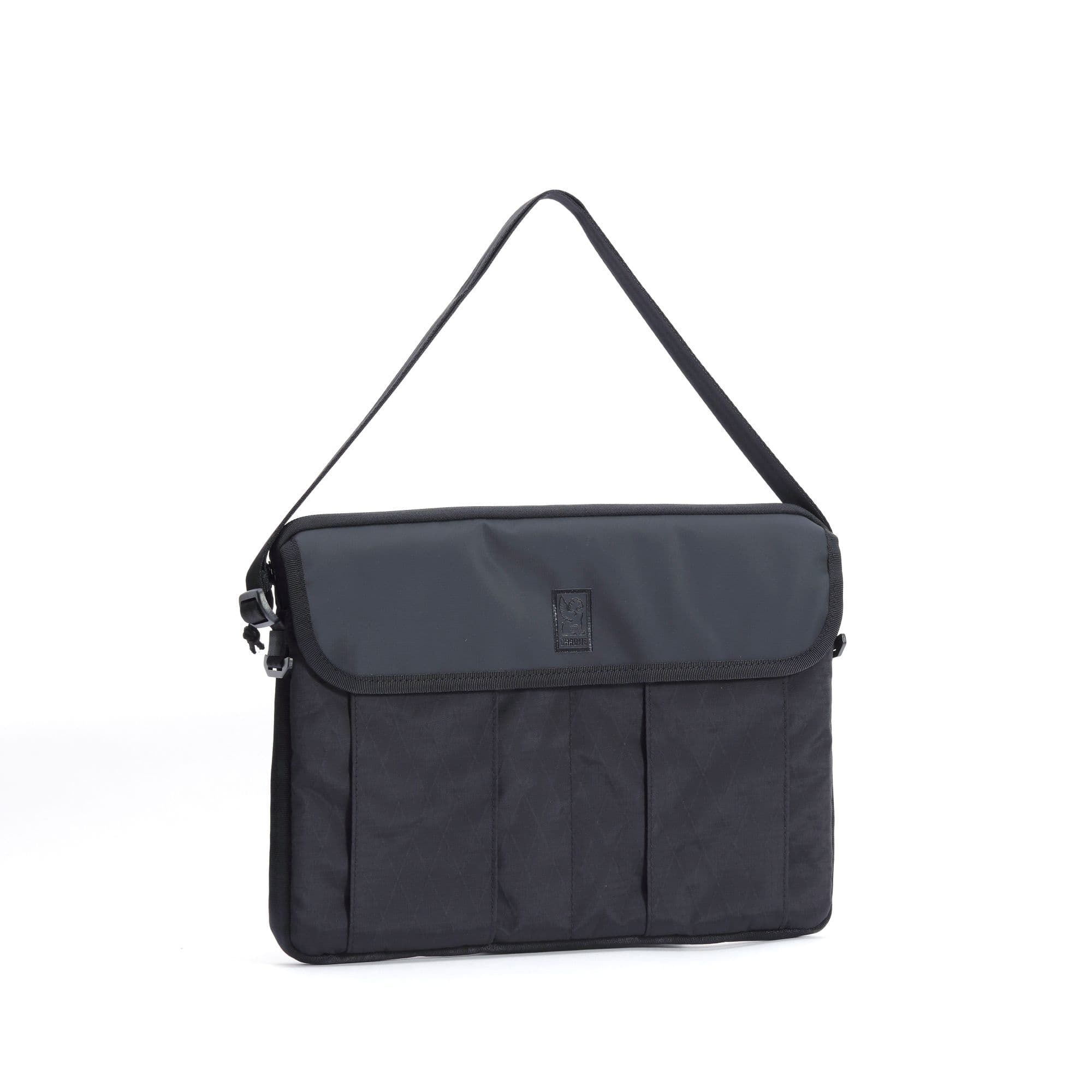 Chrome Industries Laptop Sleeve in Black X — front view