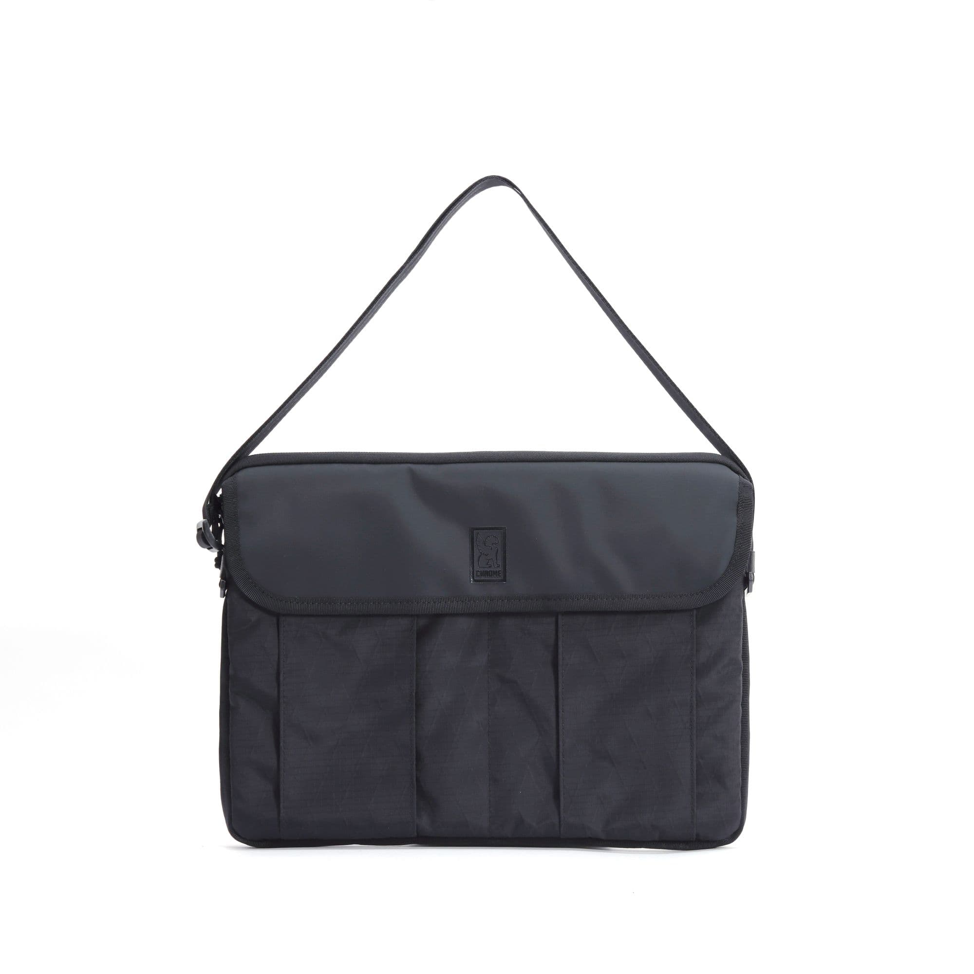 Chrome Industries Laptop Sleeve in Black X — angle view 2