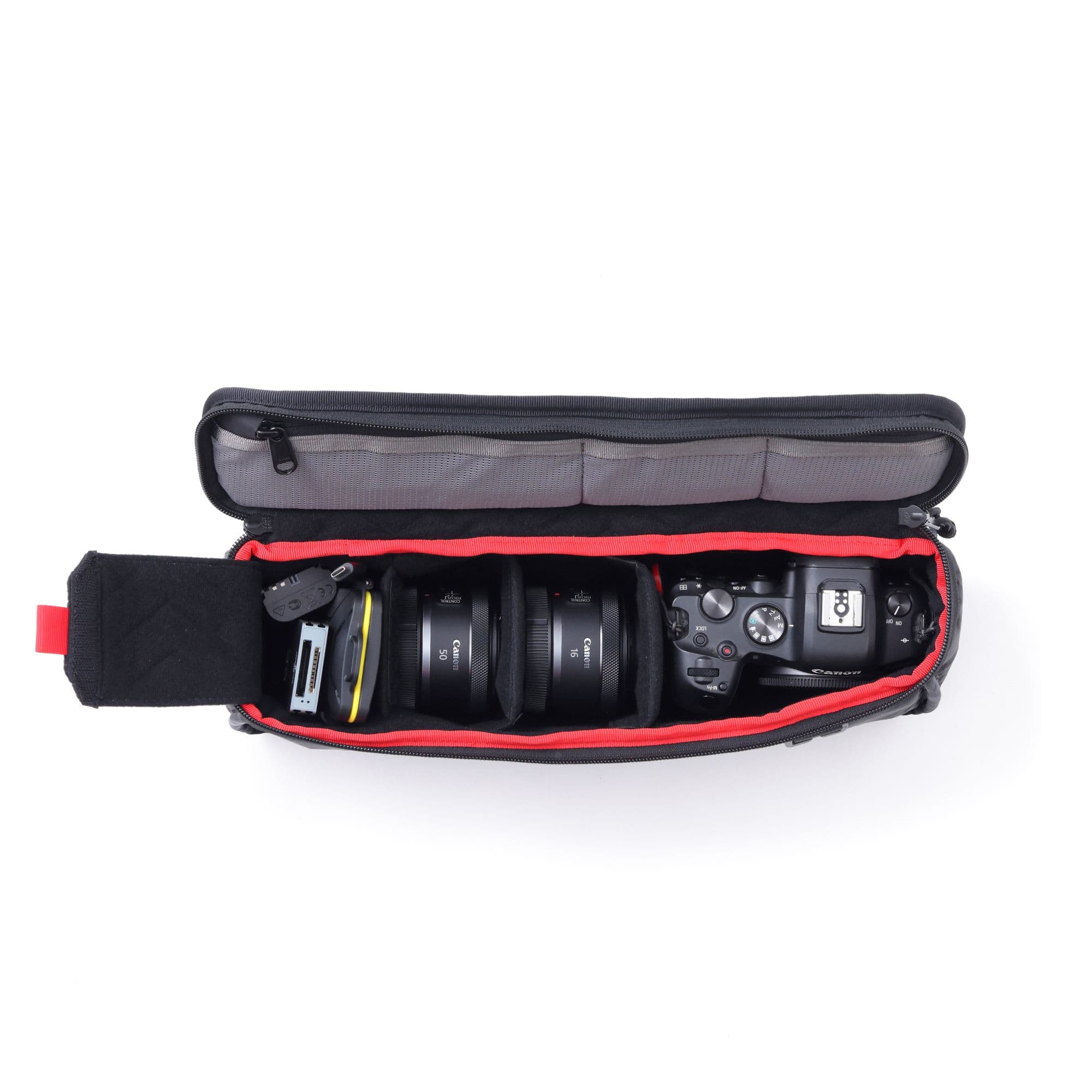 Chrome Industries Kadet Photo Insert in Black X — back view