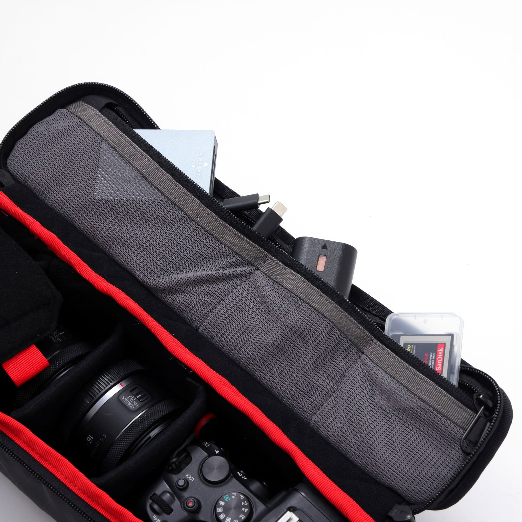 Chrome Industries Kadet Photo Insert in Black X — angle view 3