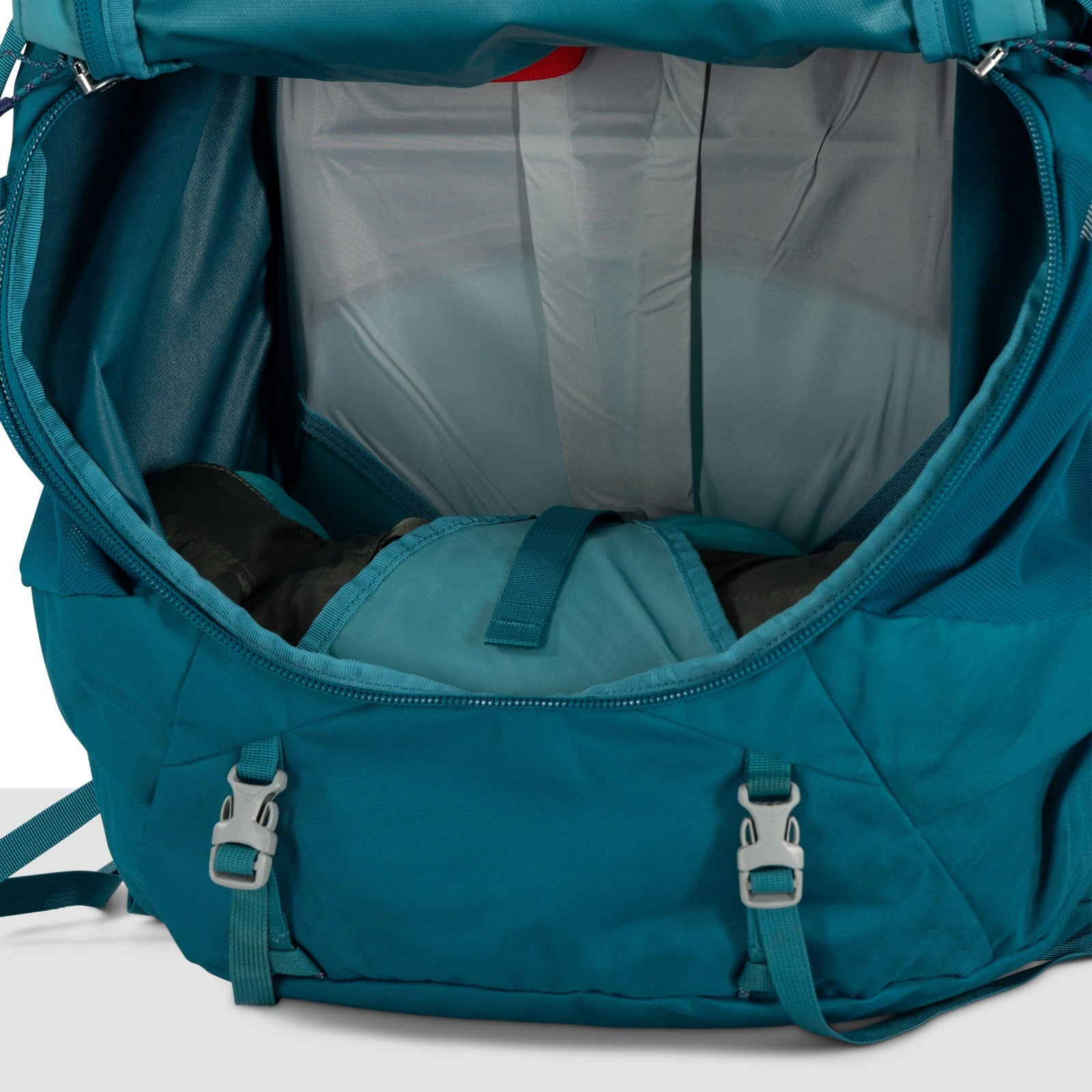 Osprey Ace 65 Kids Hiking Backpack 65L in Blue Spikemoss/Deep Peyto — detail view 5