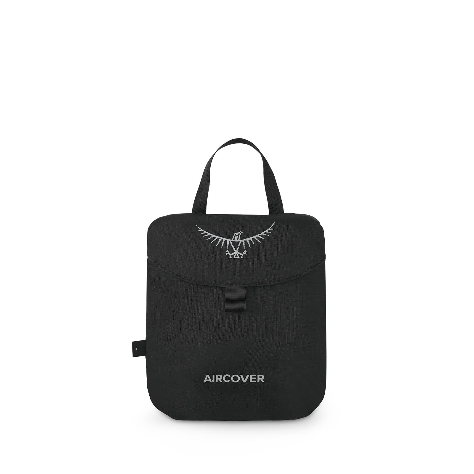 Osprey Aircover Medium Backpack Travel Cover in Black — angle view 2