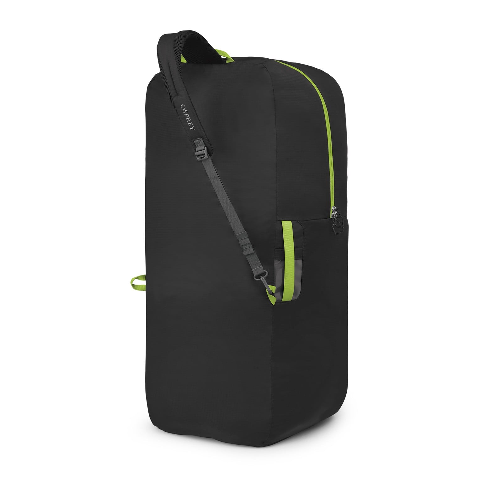 Osprey Airporter Large Backpack Travel Cover in Black — back view
