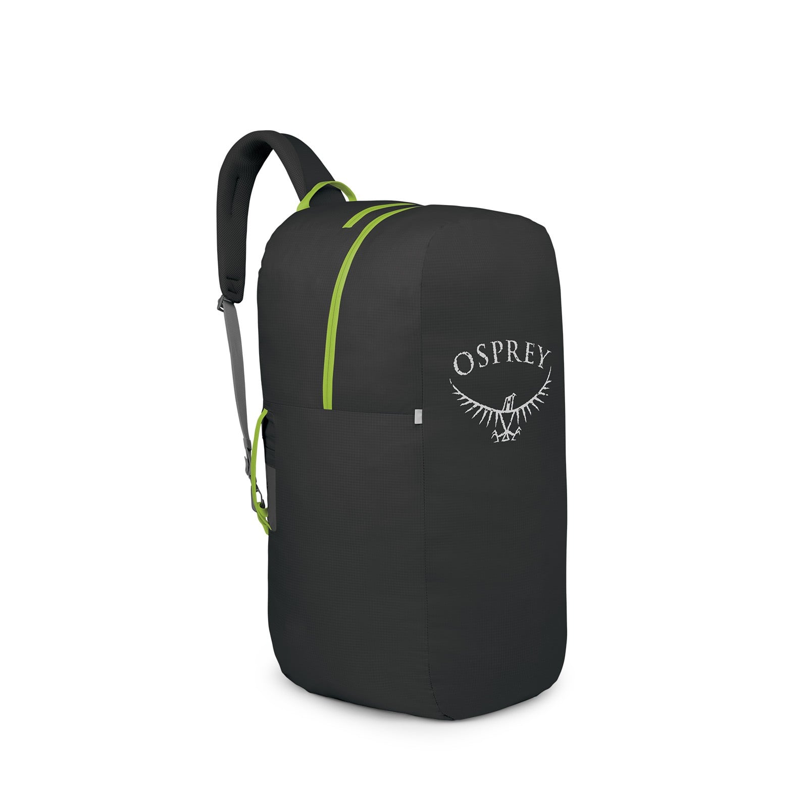 Osprey Airporter Small Backpack Travel Cover in Black — front view