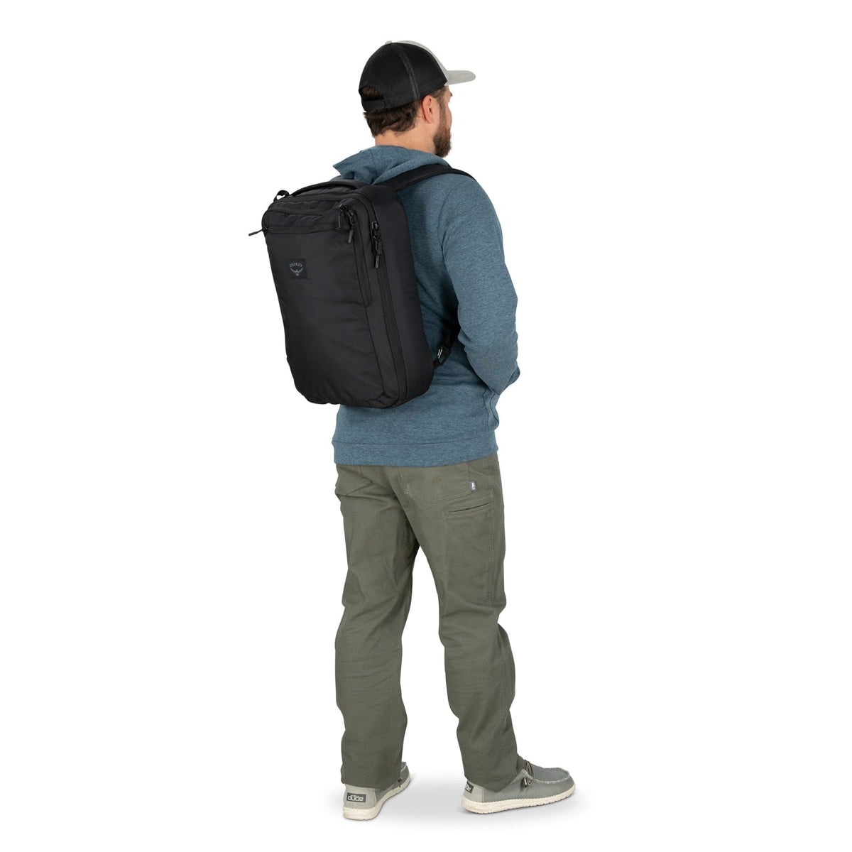Osprey Aoede Briefpack 22L in Black — lifestyle 3