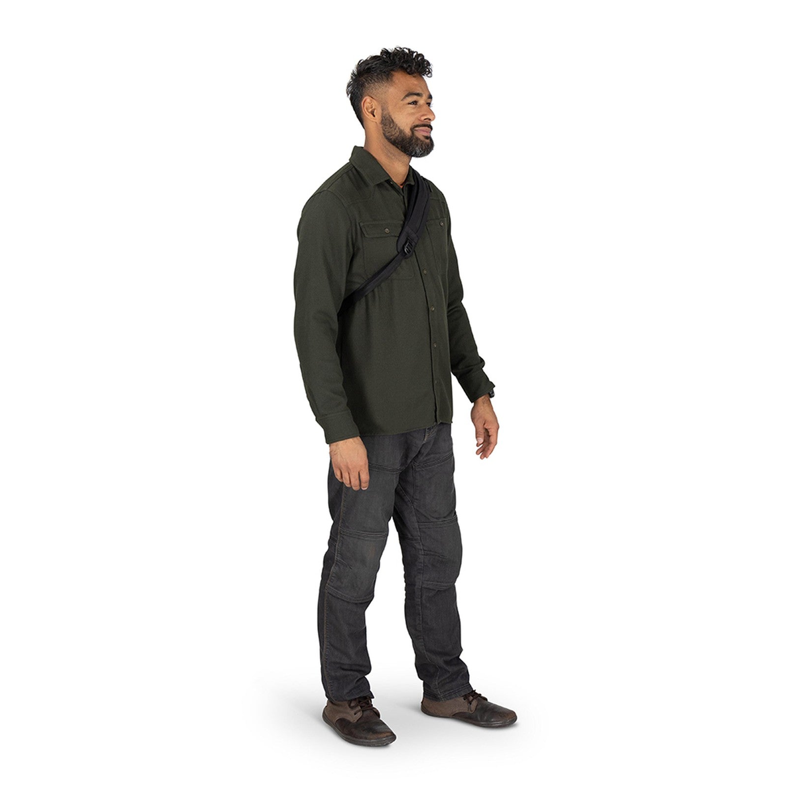 Osprey Aoede Sling 6.5L in Black — lifestyle