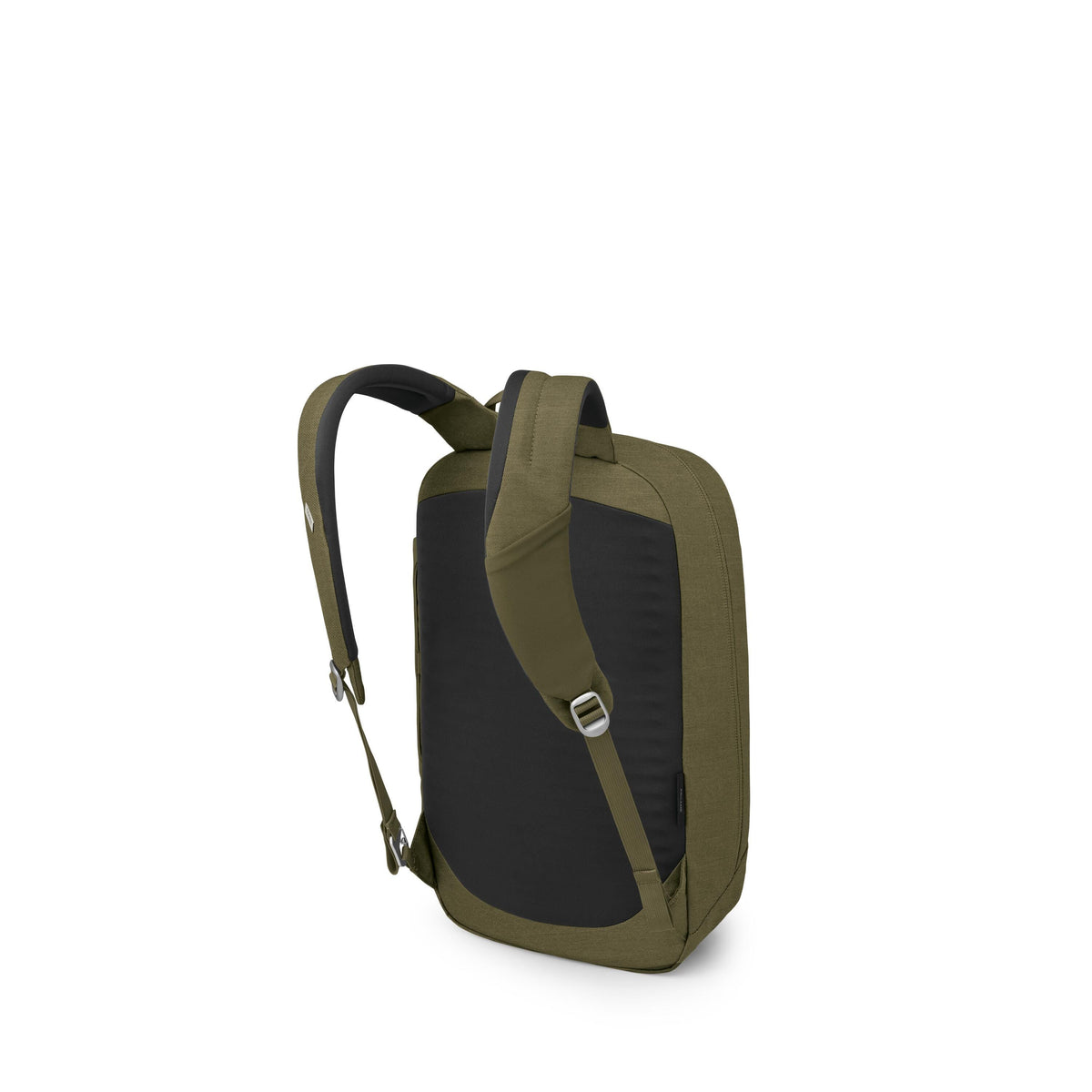 Osprey Arcane Large Daypack 21L in Moss Green Heather — back view