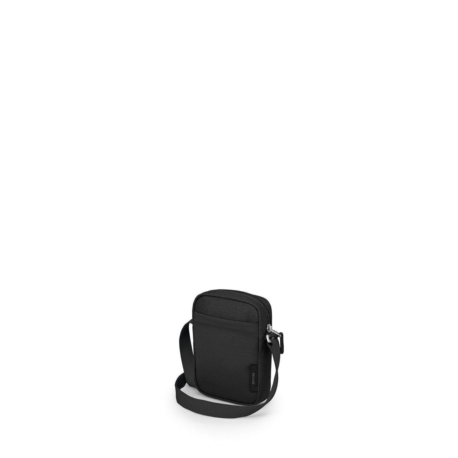 Osprey Arcane Small Crossbody 1.5L in Black — angle view 4
