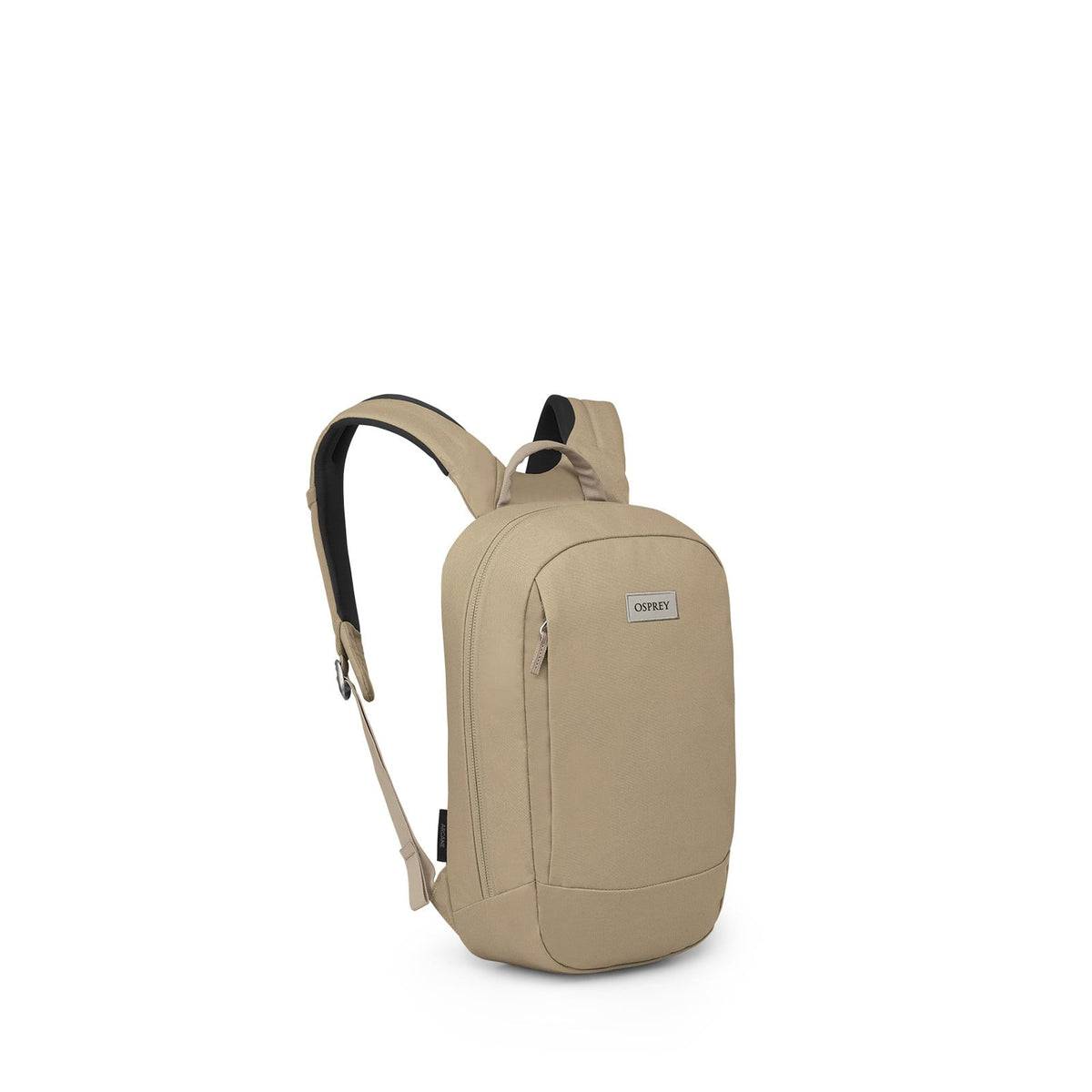 Osprey Arcane Small Daypack 12L in Latte Brown Heather — angle view 2 # color_Latte Brown Heather