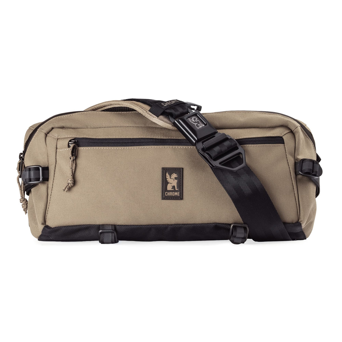 Chrome Industries Kadet Sling Bag 9L in Coyote — angle view 2
