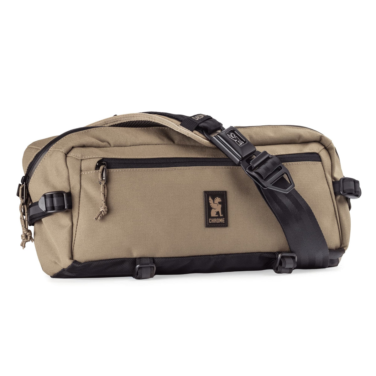 Chrome Industries Kadet Sling Bag 9L in Coyote — front view
