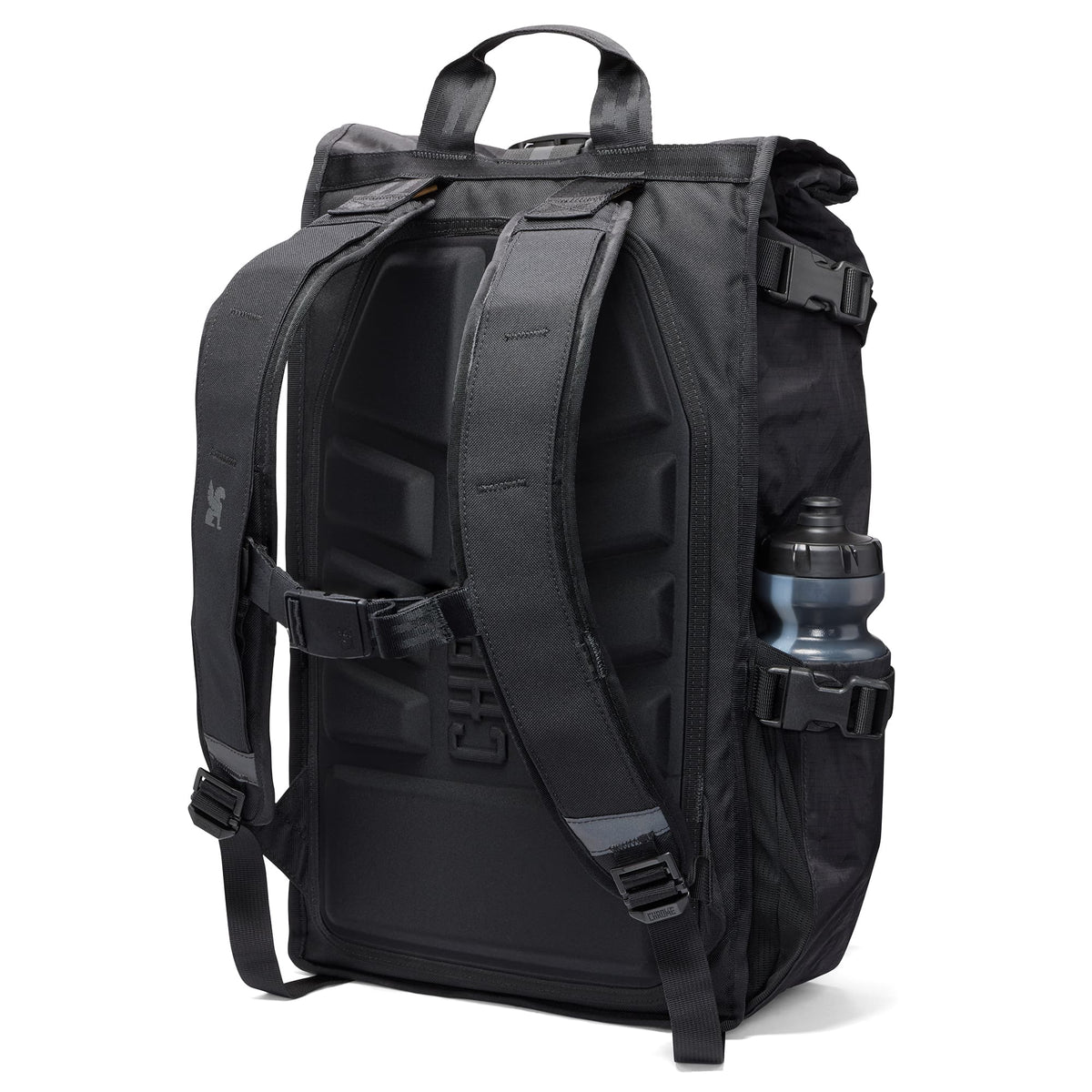 Chrome Industries Barrage Pack 22L in Black XRF — back view