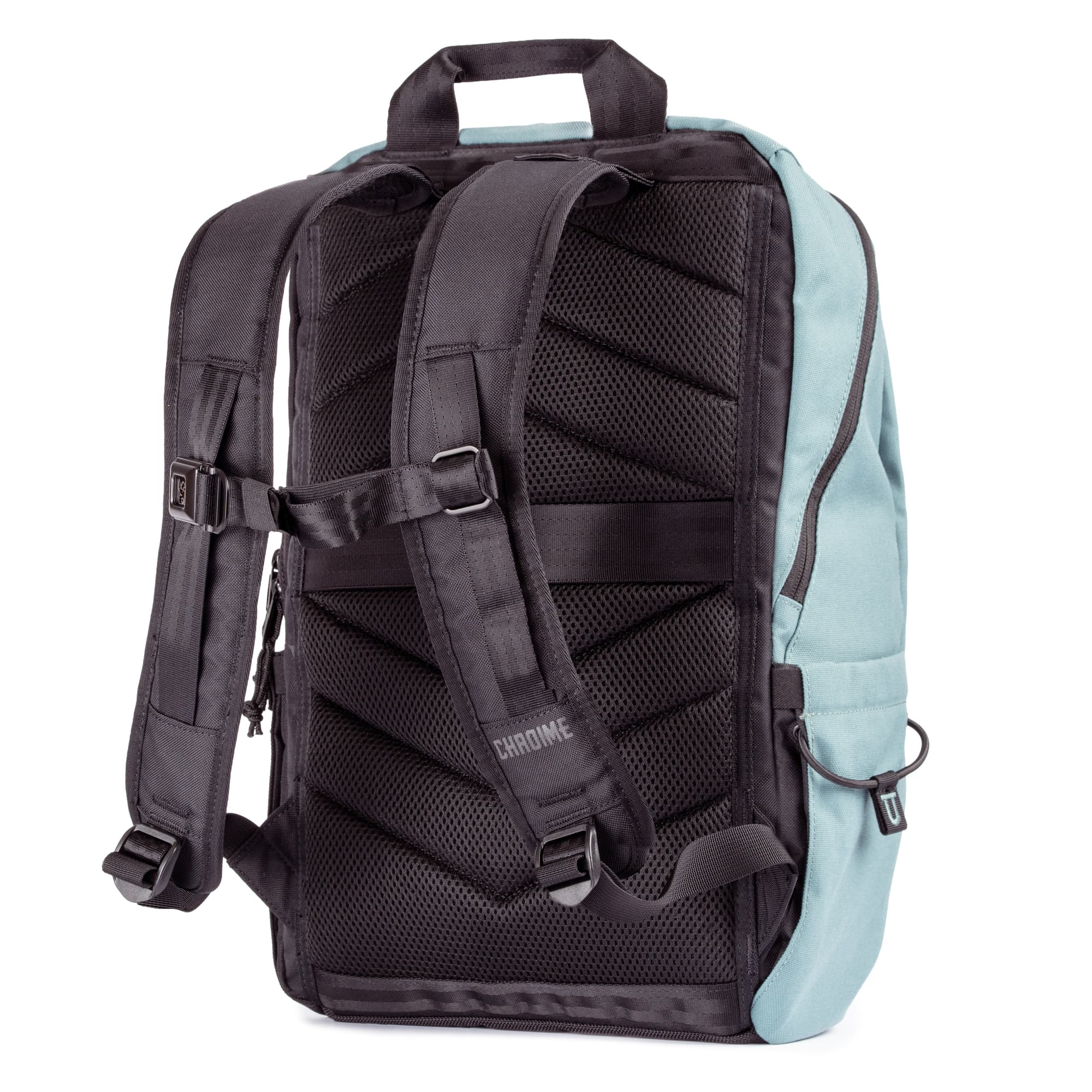 Chrome Industries Recruit Pack 22L in Steel Blue — angle view 3 # color_Steel Blue