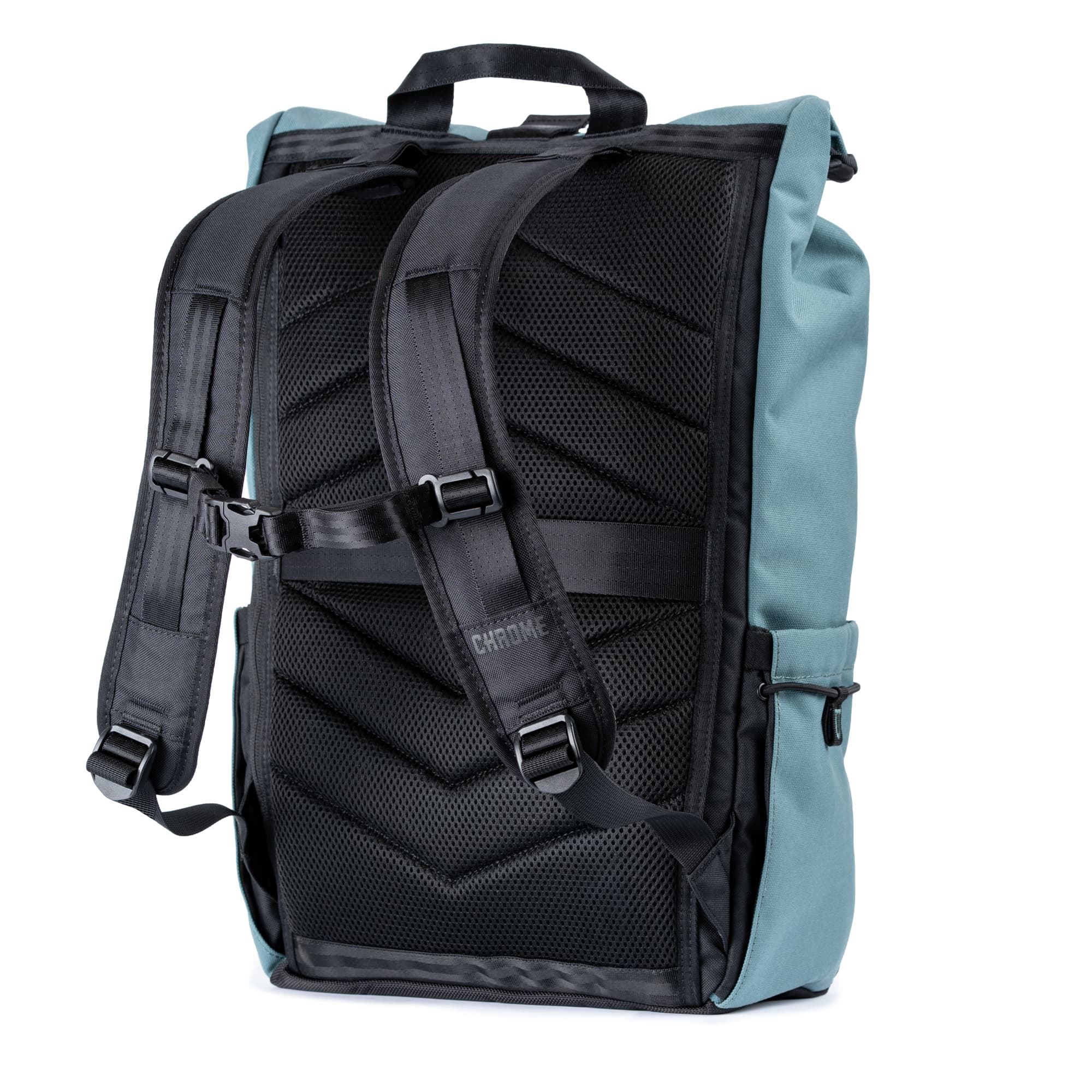 Chrome Industries Initiate Pack 26L in Steel Blue — angle view 2 # color_Steel Blue