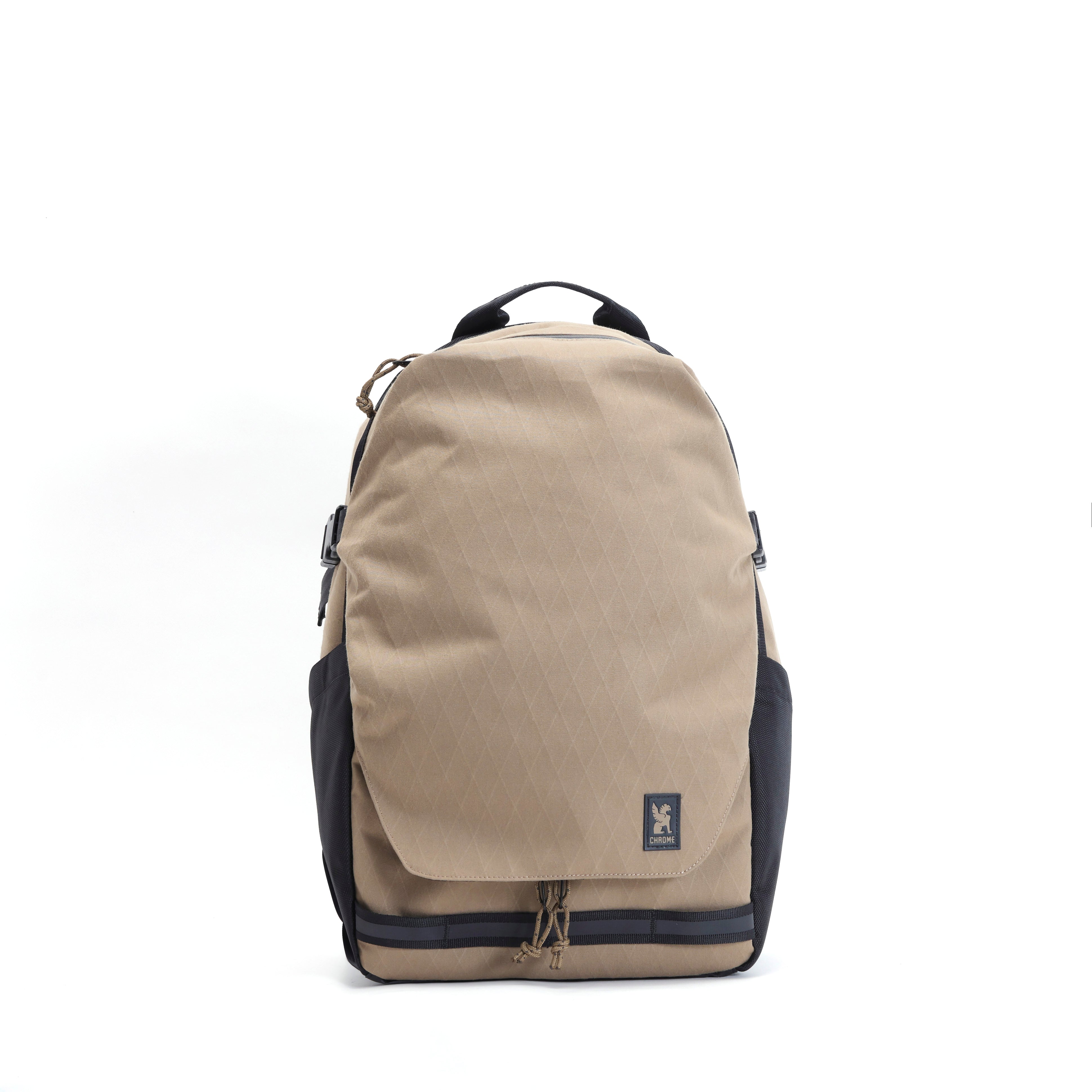 Chrome Industries Extlek Pack 24L in Coyote X — front view # color_Coyote X