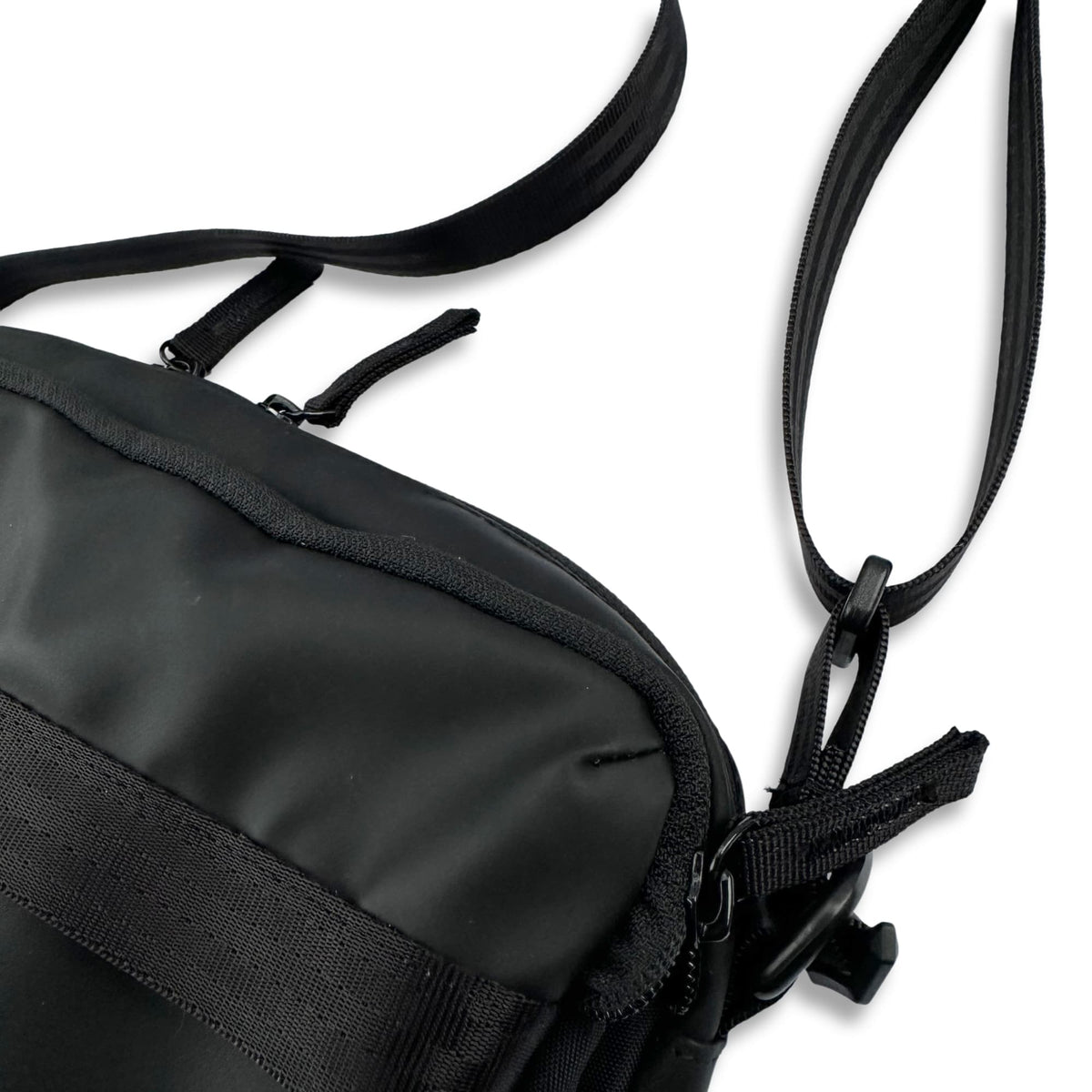 Chrome Industries Pac Shoulder Pouch 3L in Matte Black — detail view