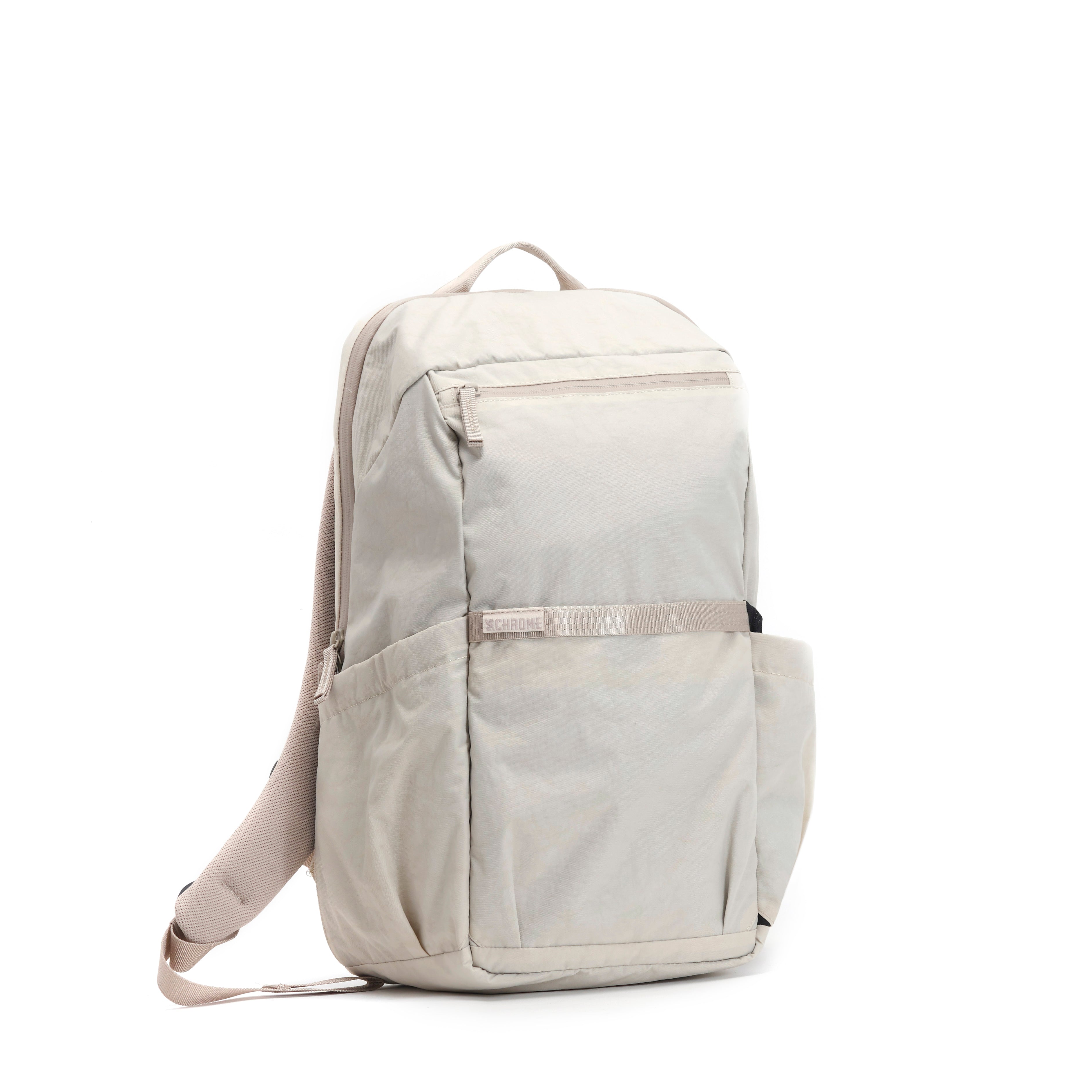 Chrome Industries Grocery Backpack 22L in Chalk — angle view 2 # color_Chalk