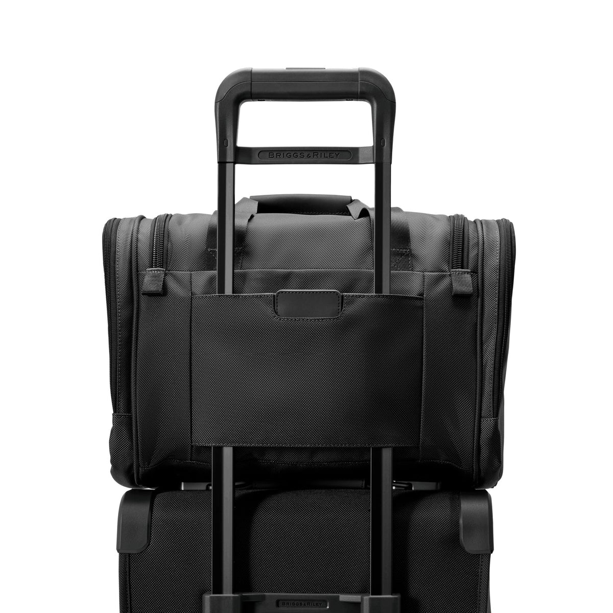 Briggs & Riley Baseline Underseat Duffle in Black — detail view 2