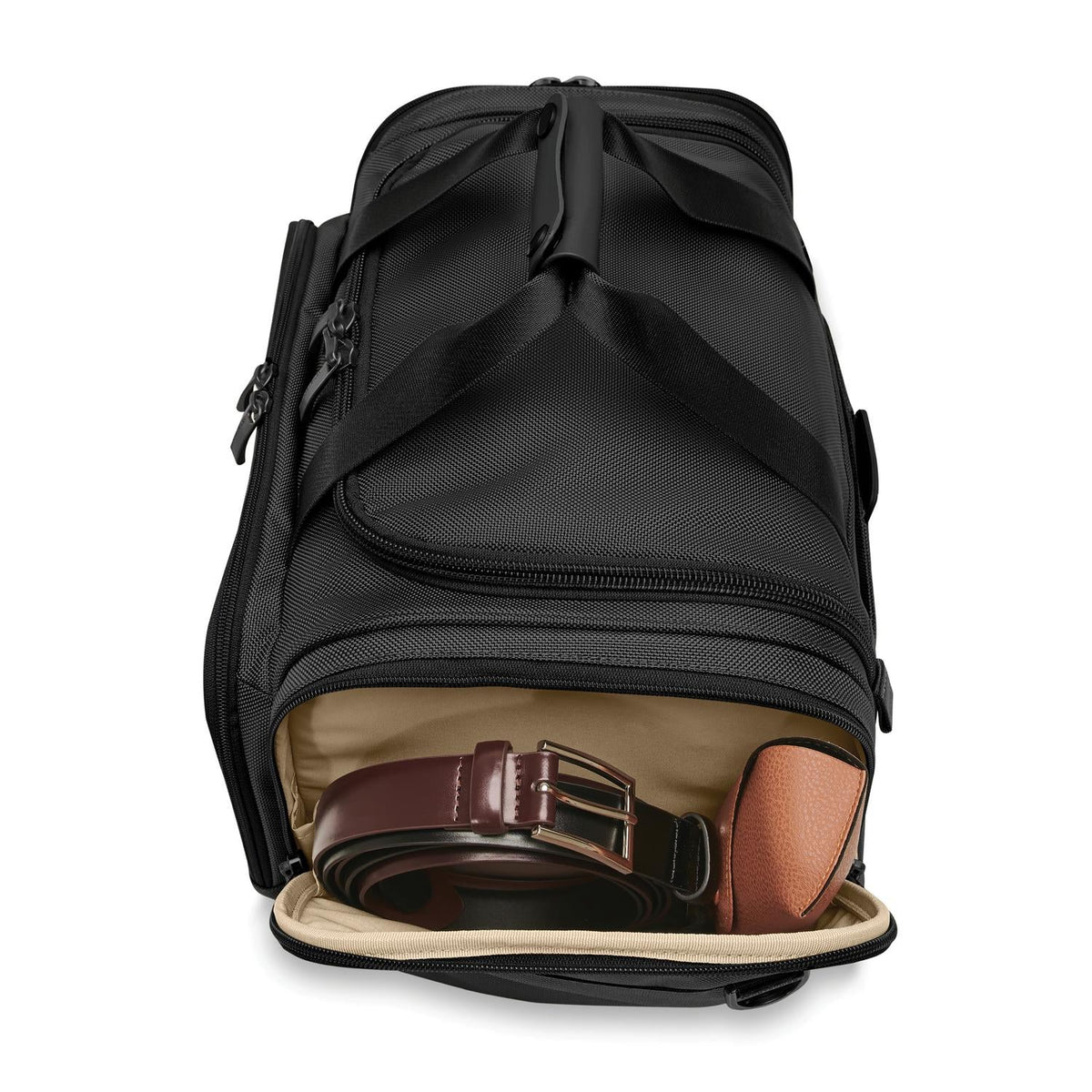 Briggs & Riley Baseline Underseat Duffle in Black — detail view 3