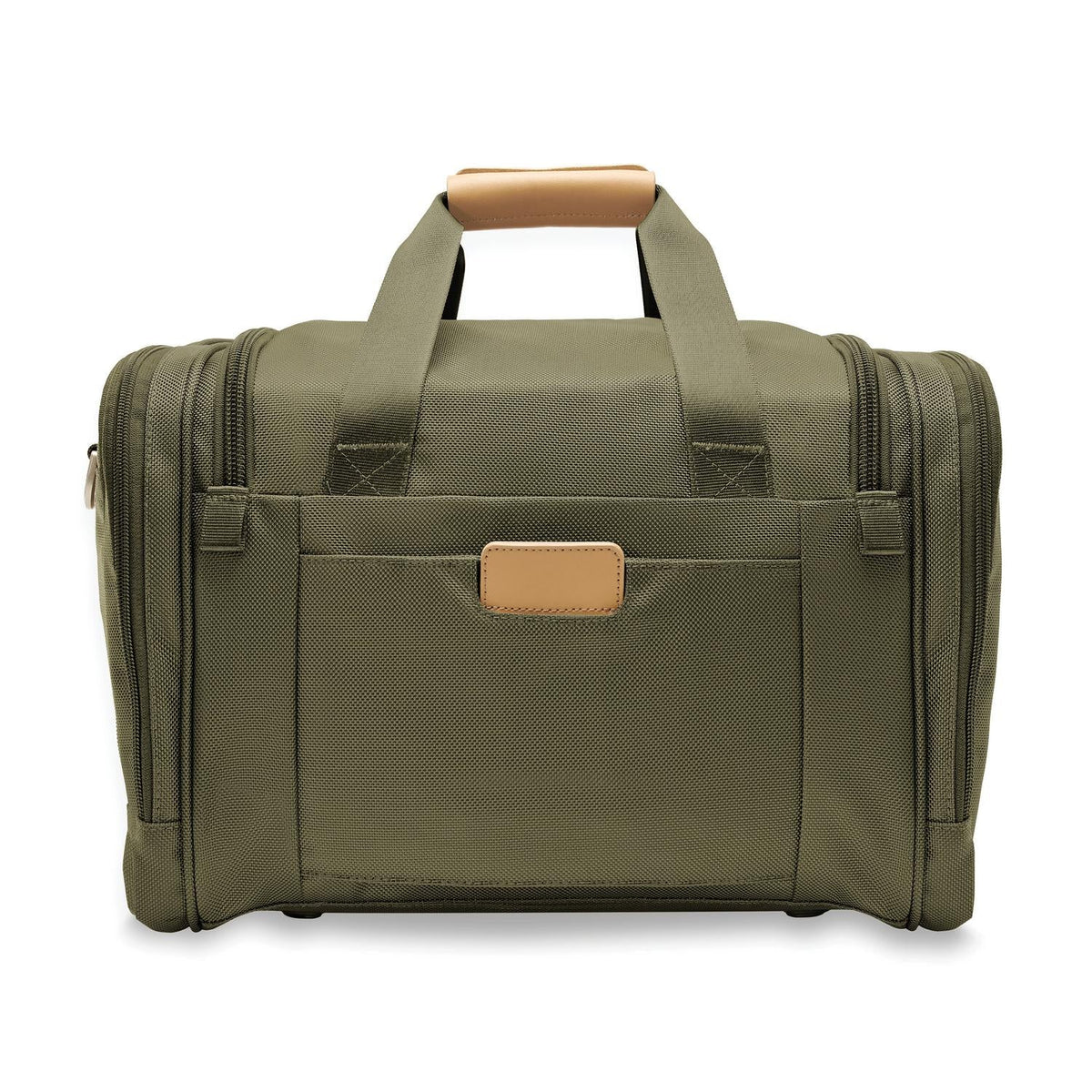 Briggs & Riley Baseline Underseat Duffle in Olive — back view