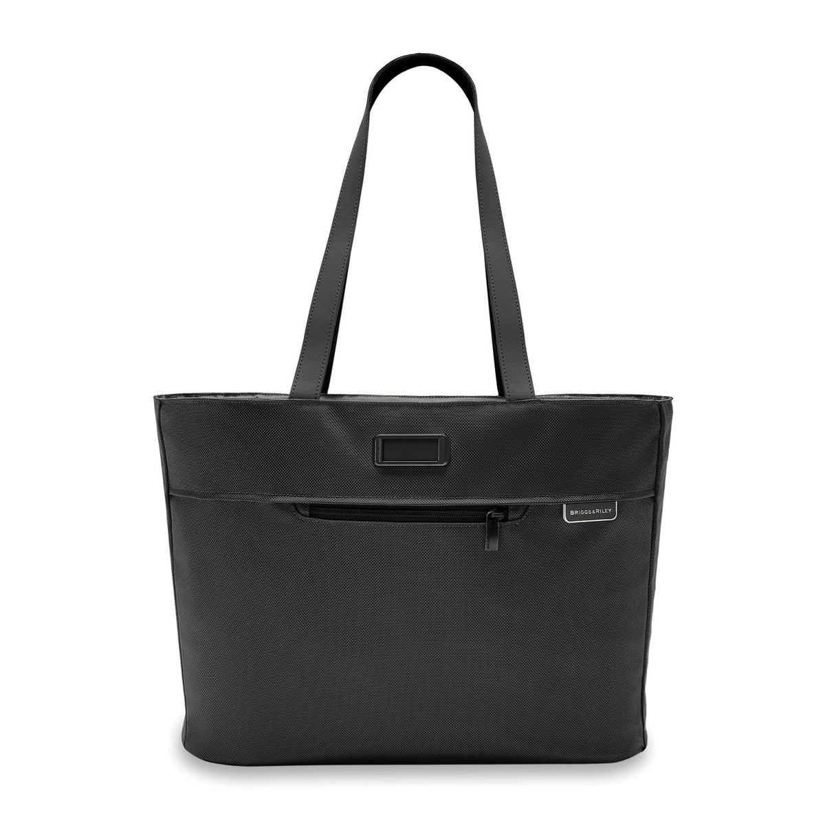 Briggs & Riley Baseline Traveler Tote in Black — front view # color_Black