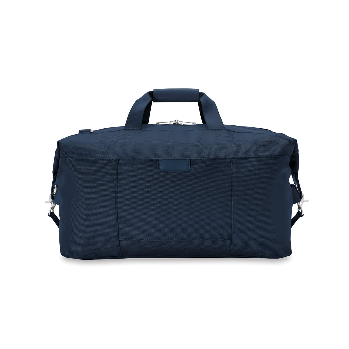 Briggs & Riley Baseline Weekender Duffle in Navy — back view
