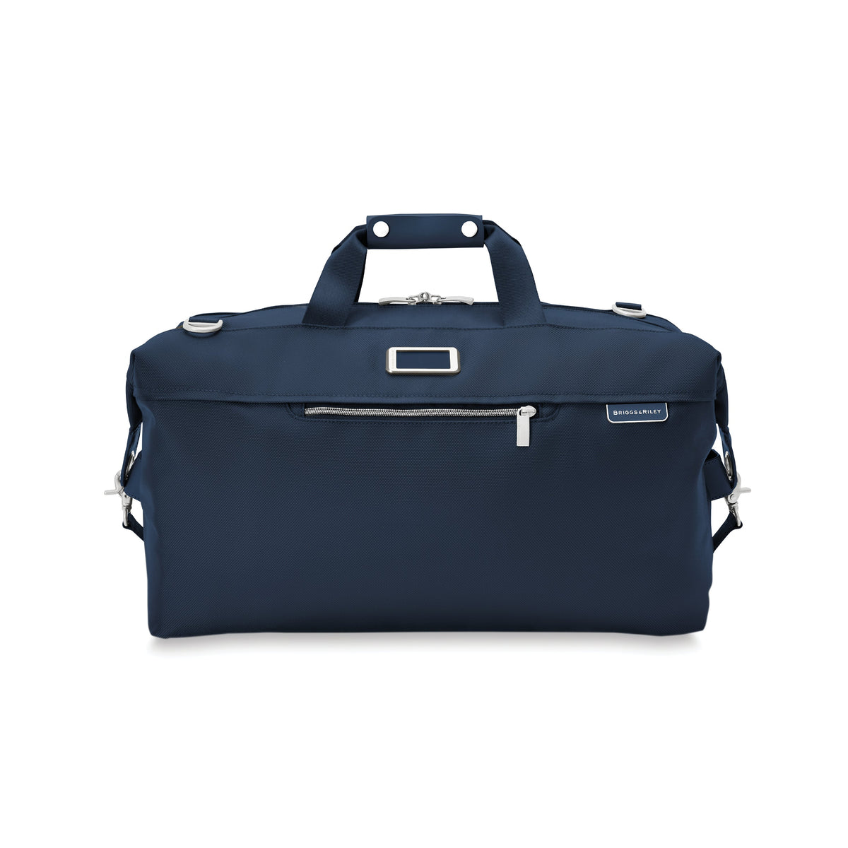 Briggs & Riley Baseline Weekender Duffle in Navy — front view 2