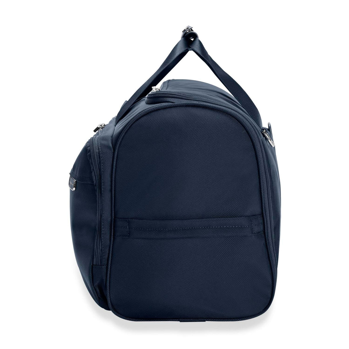 Briggs & Riley Baseline Garment Duffle in Navy — angle view 3