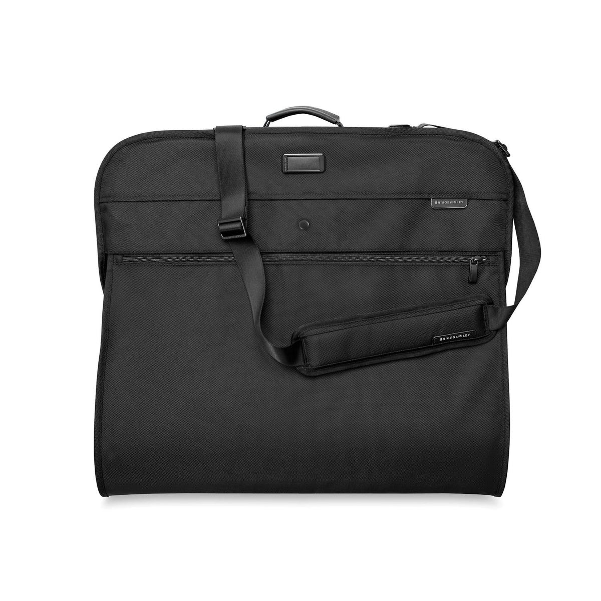 Briggs & Riley Baseline Classic Garment Bag in Black — angle view 5