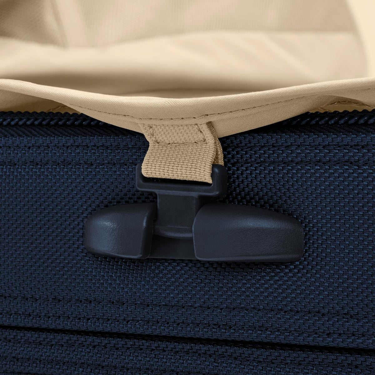 Briggs & Riley Baseline Global 21" Carry-On Expandable Spinner in Navy — detail view 5