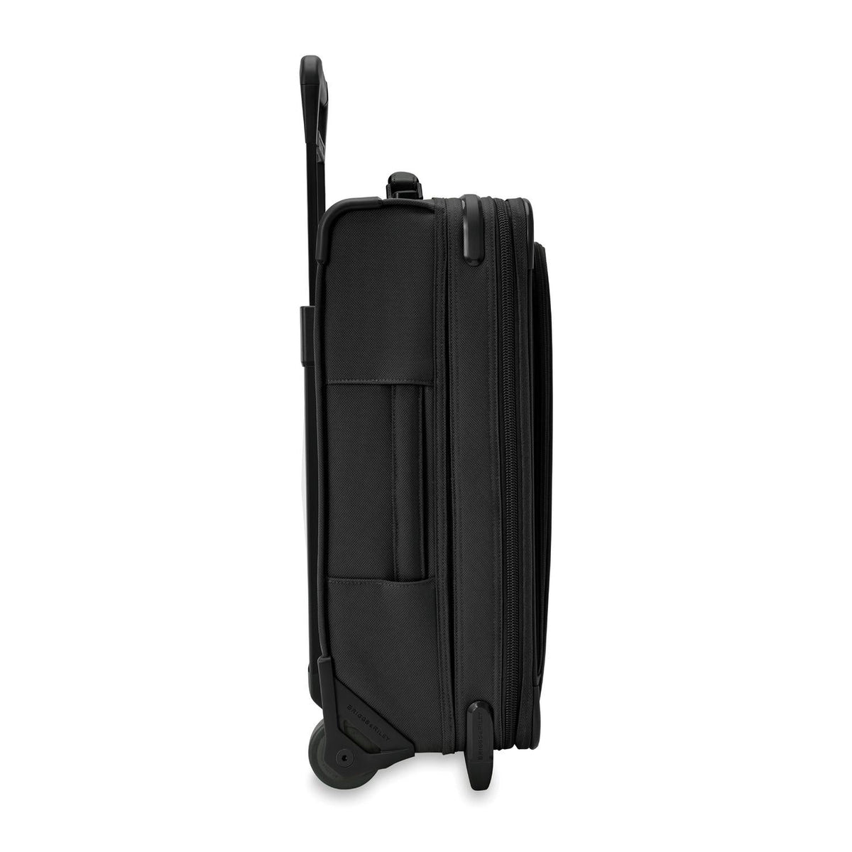 Briggs & Riley Baseline Essential 22" 2-Wheel Expandable Carry-On in Black — angle view 3