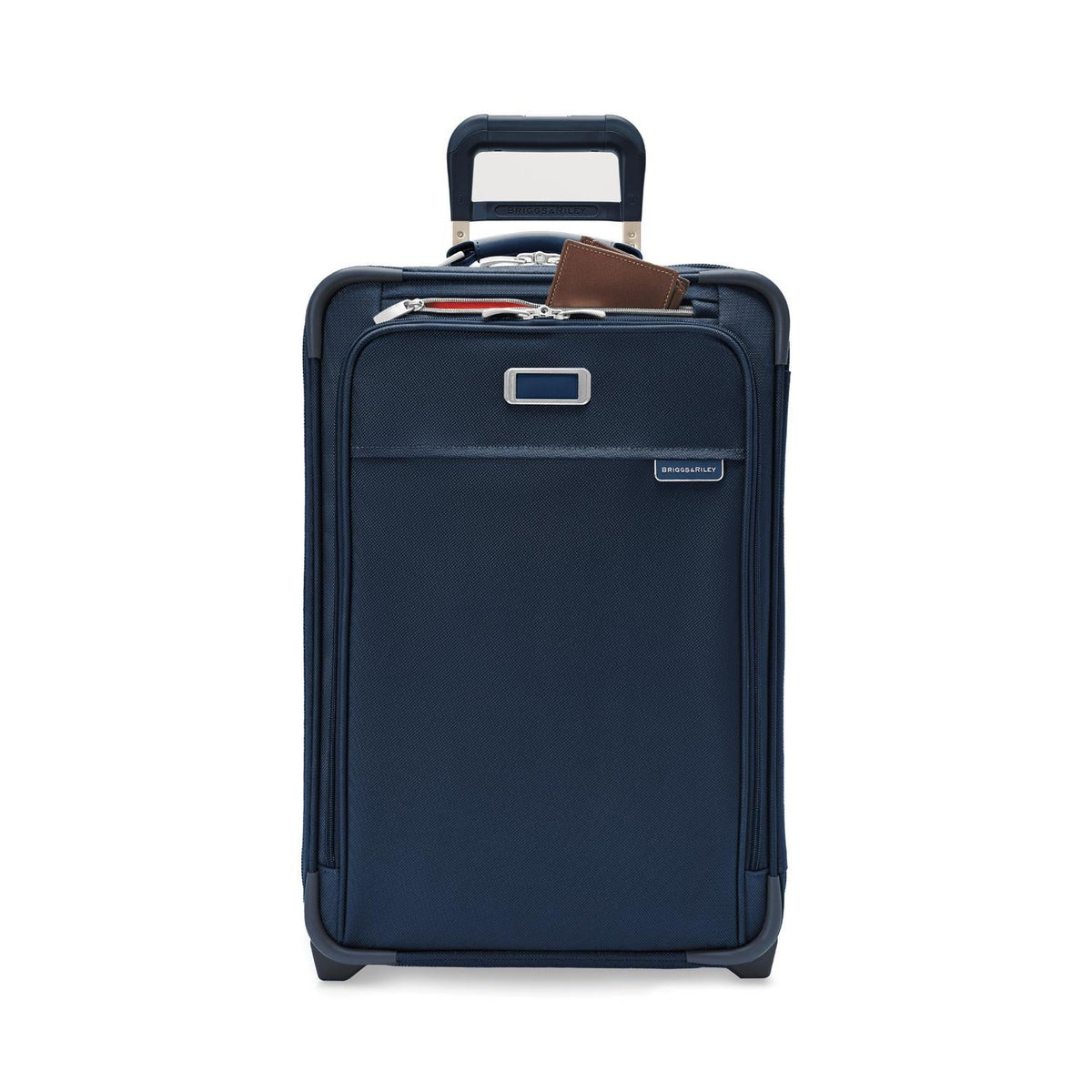 Briggs & Riley Baseline Essential 22" 2-Wheel Expandable Carry-On in Navy — detail view 3