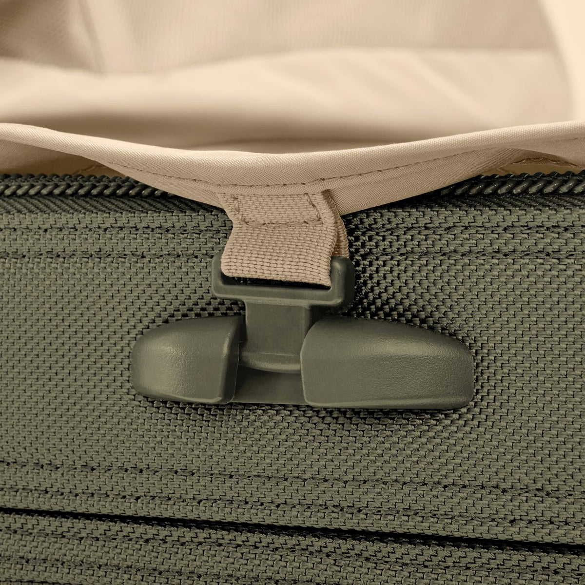 Briggs & Riley Baseline Essential 22" 2-Wheel Expandable Carry-On in Olive — detail view 7