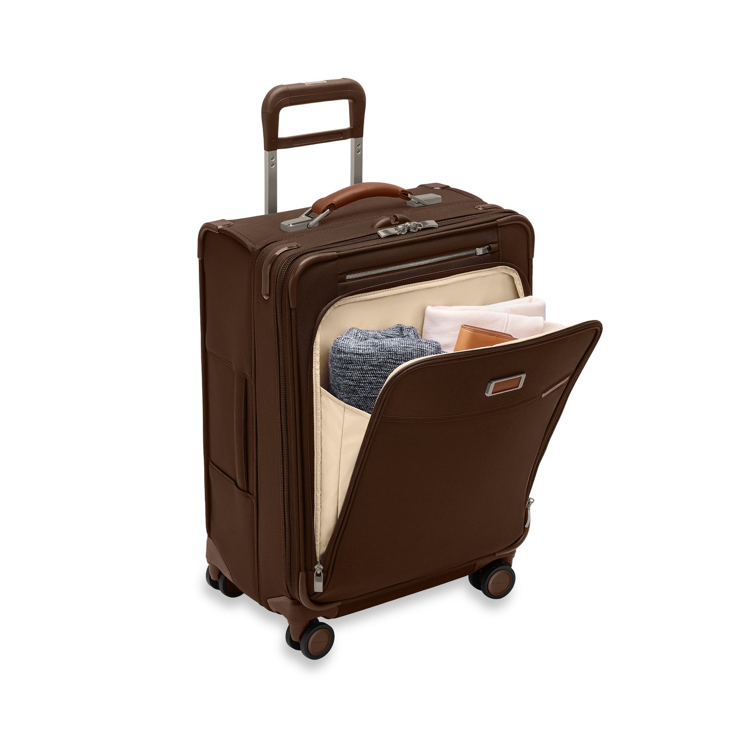 Briggs & Riley Baseline Compact Checked Expandable Spinner