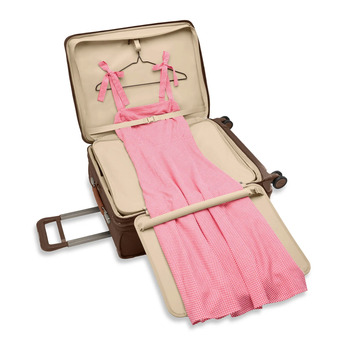 Briggs & Riley Baseline Compact Checked Expandable Spinner
