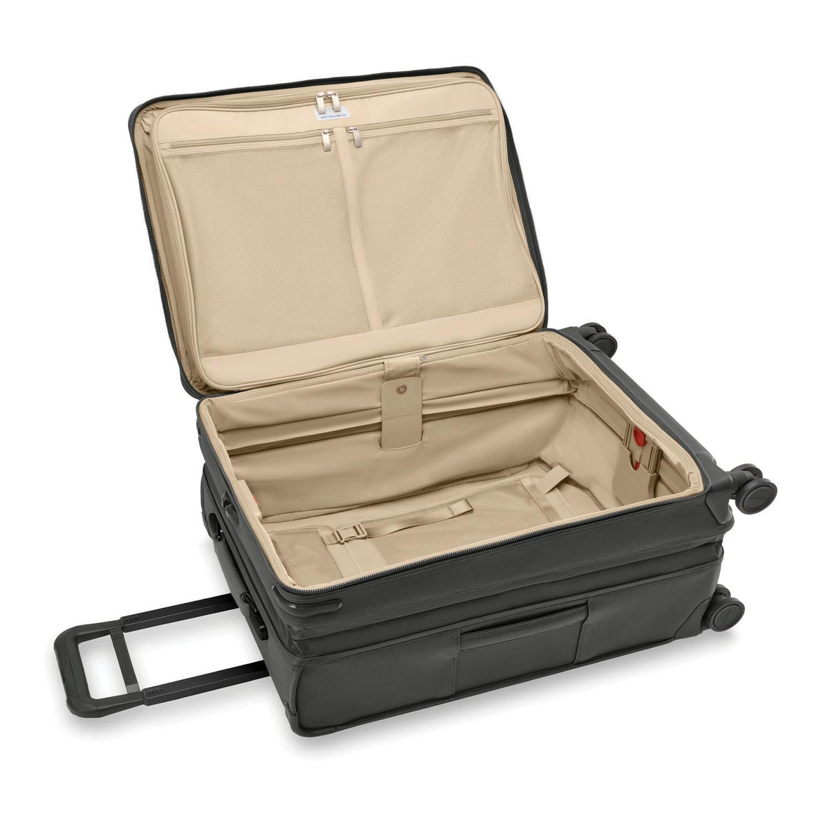 Briggs & Riley Baseline Medium Expandable Spinner in Black — interior view 4